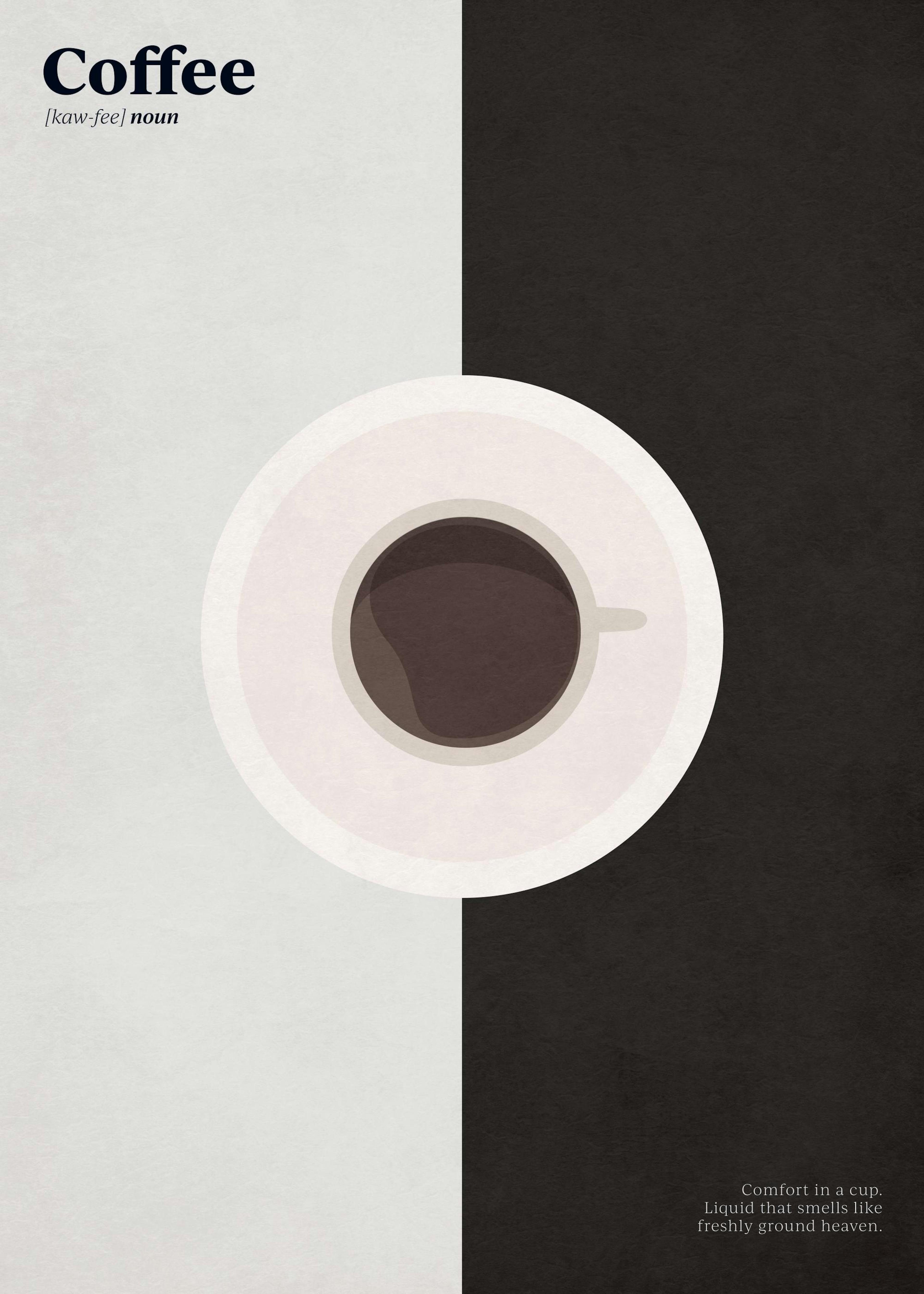 Graphical Coffee Poster 0