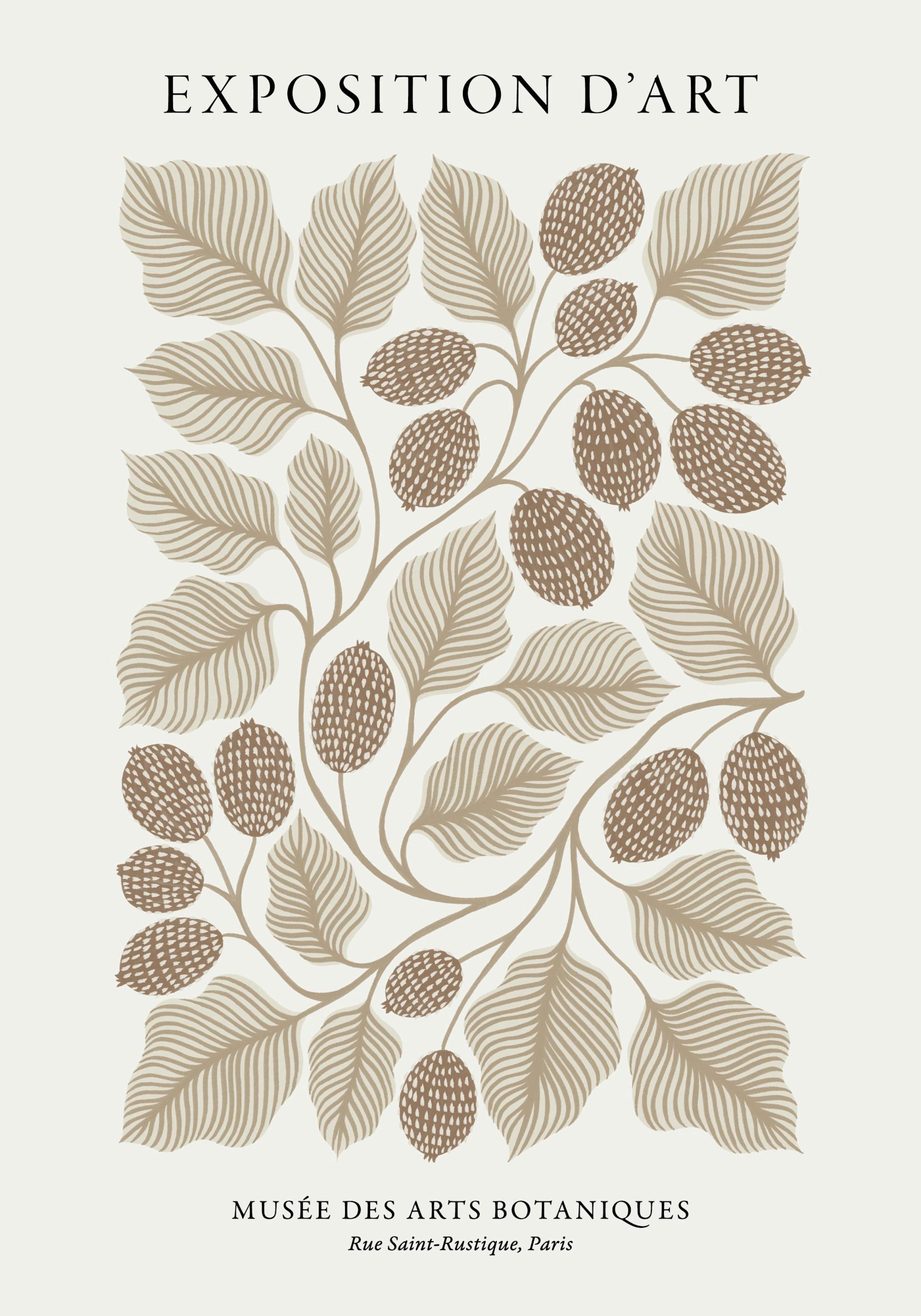 Arts Botaniques Print