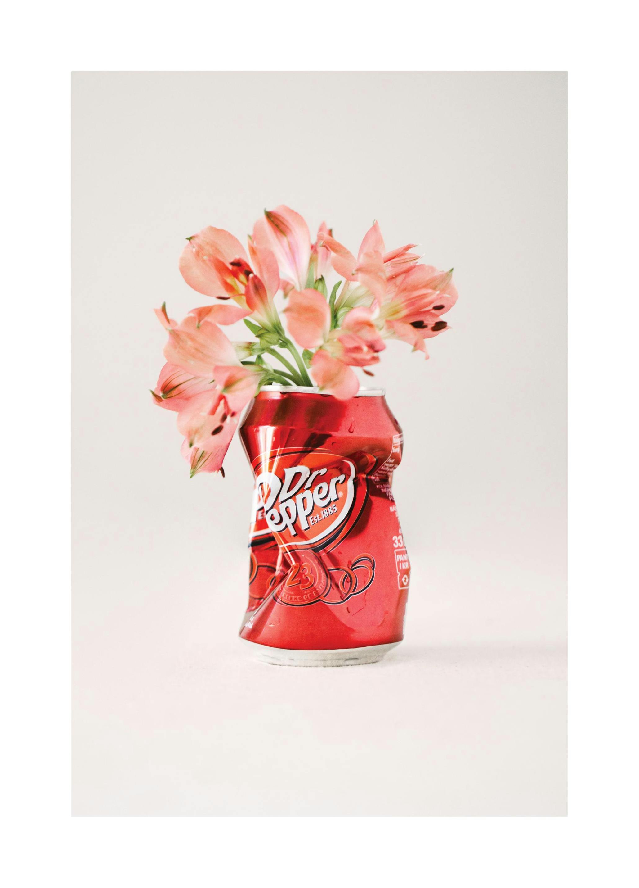 Soda Flowers Print (50x70 cm)