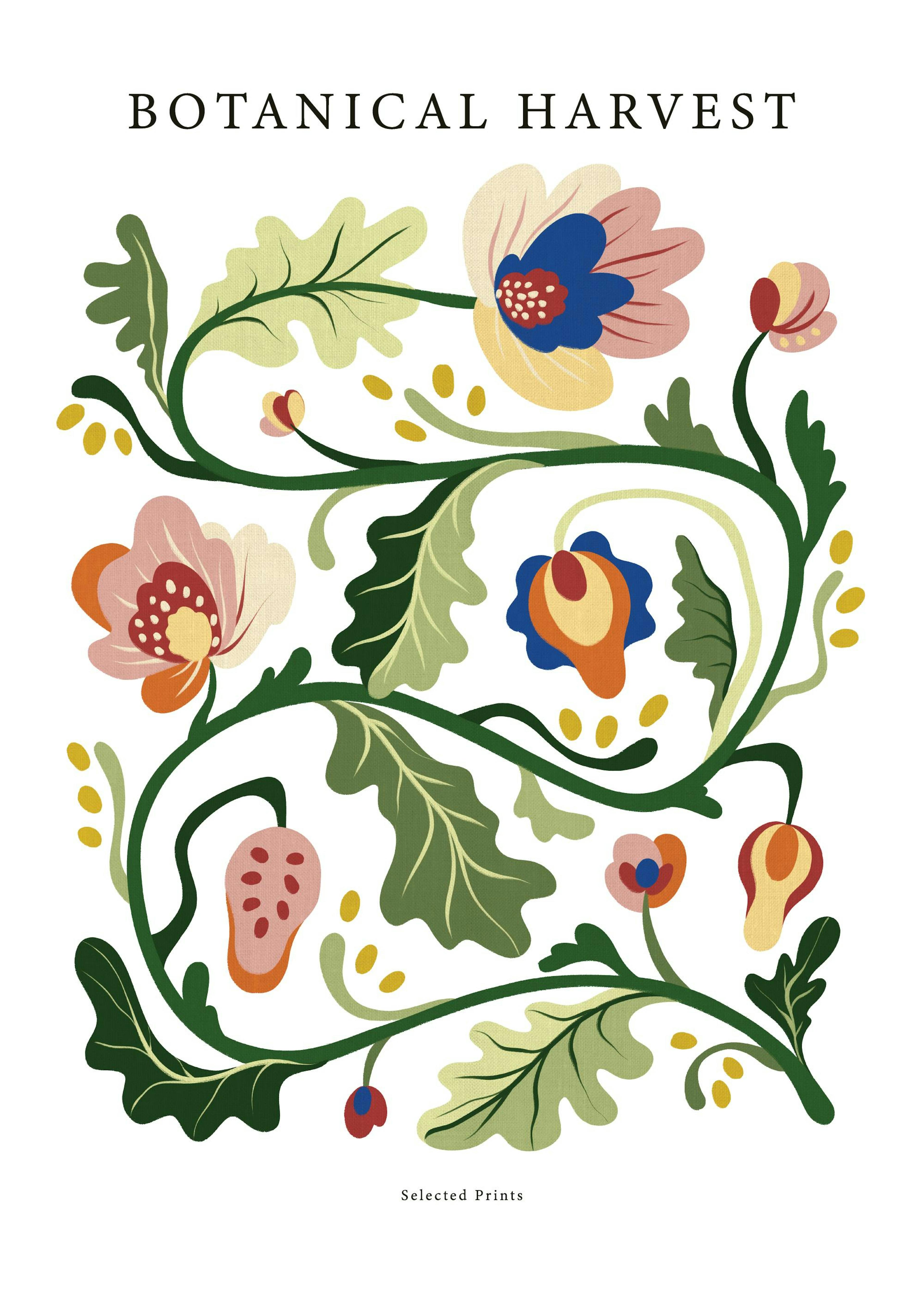 Botanical Harvest No1 Print 0