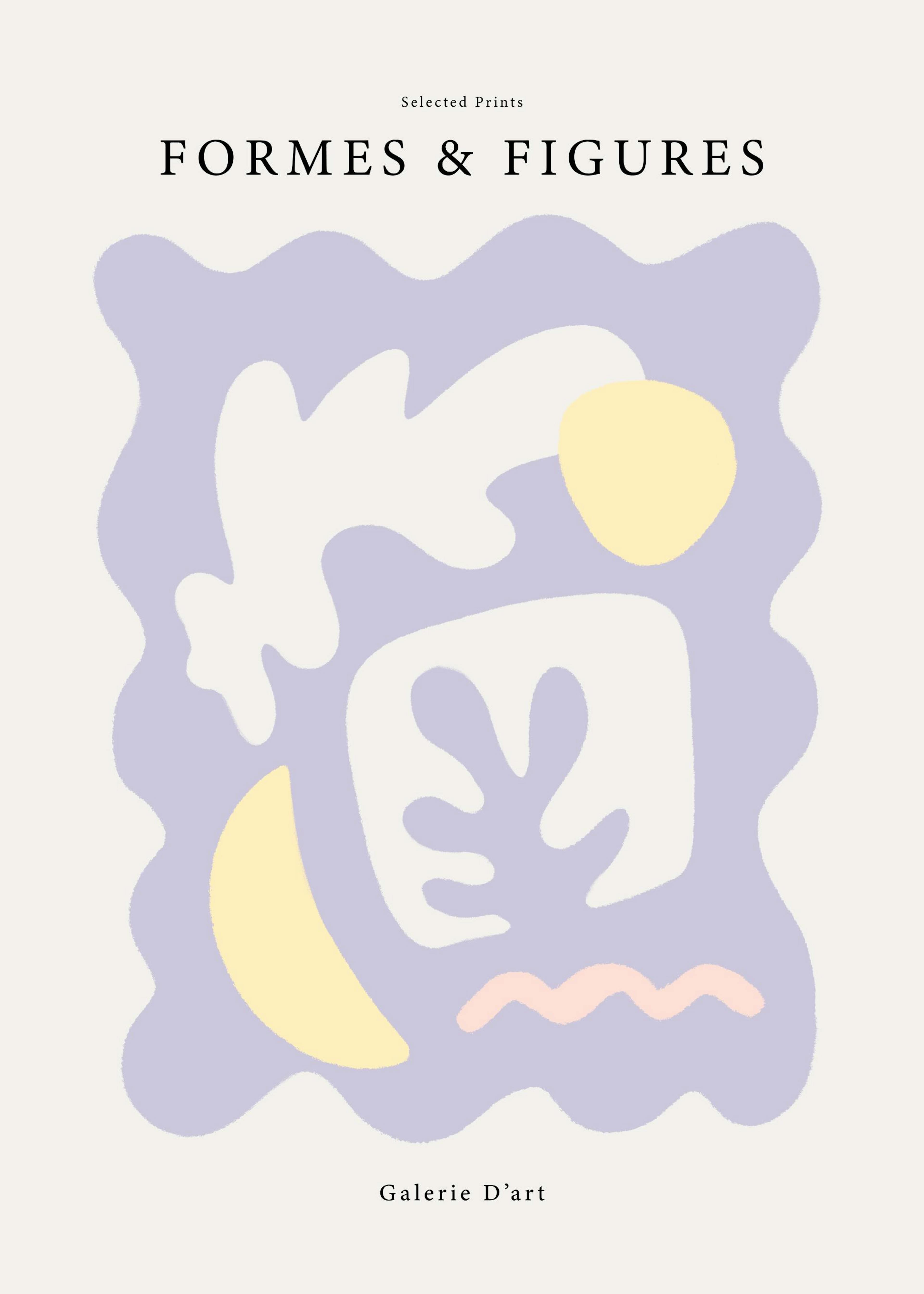 Formes & Figures No1 Affiche 0