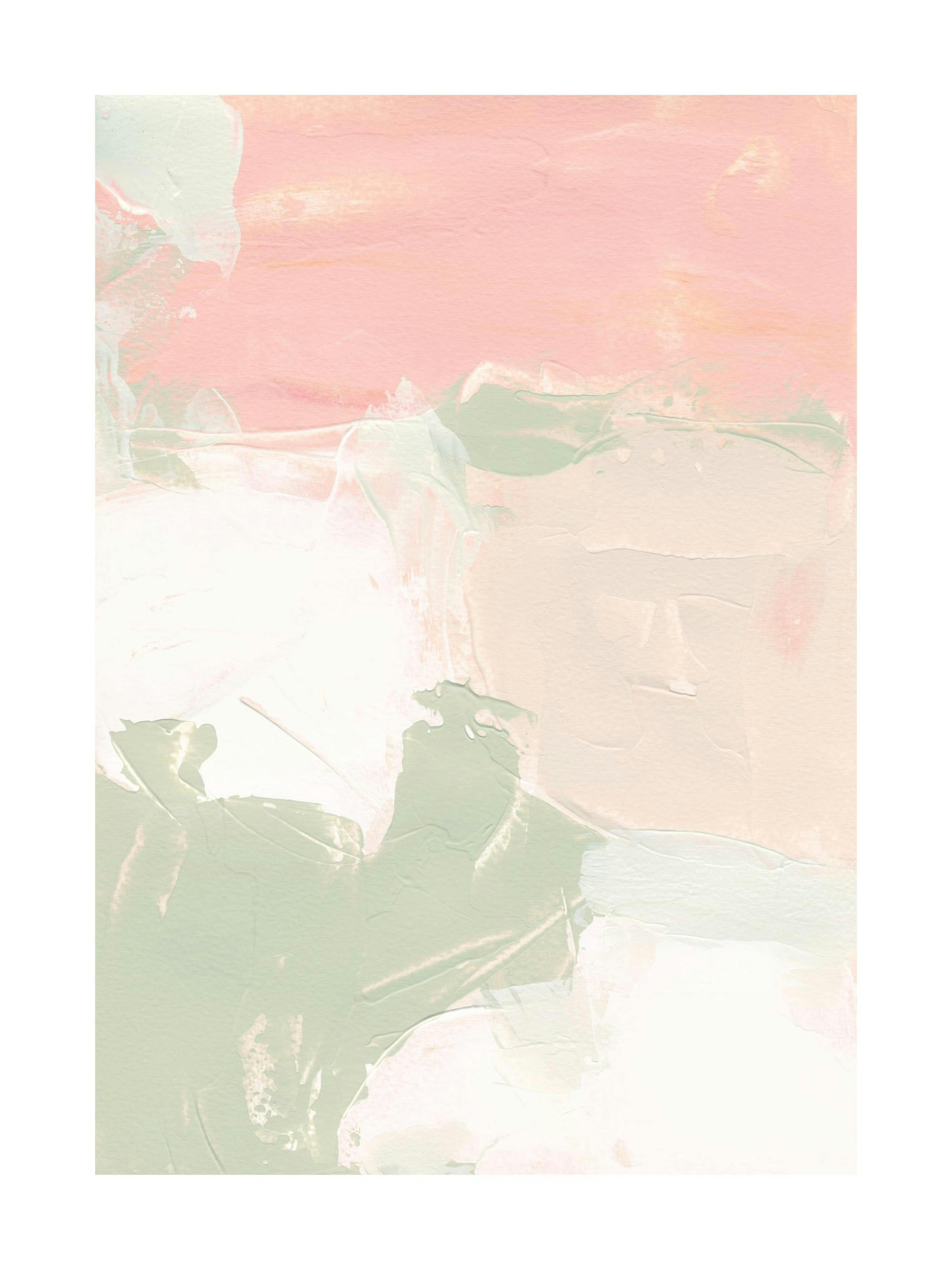 Abstract Pastels No1 Print