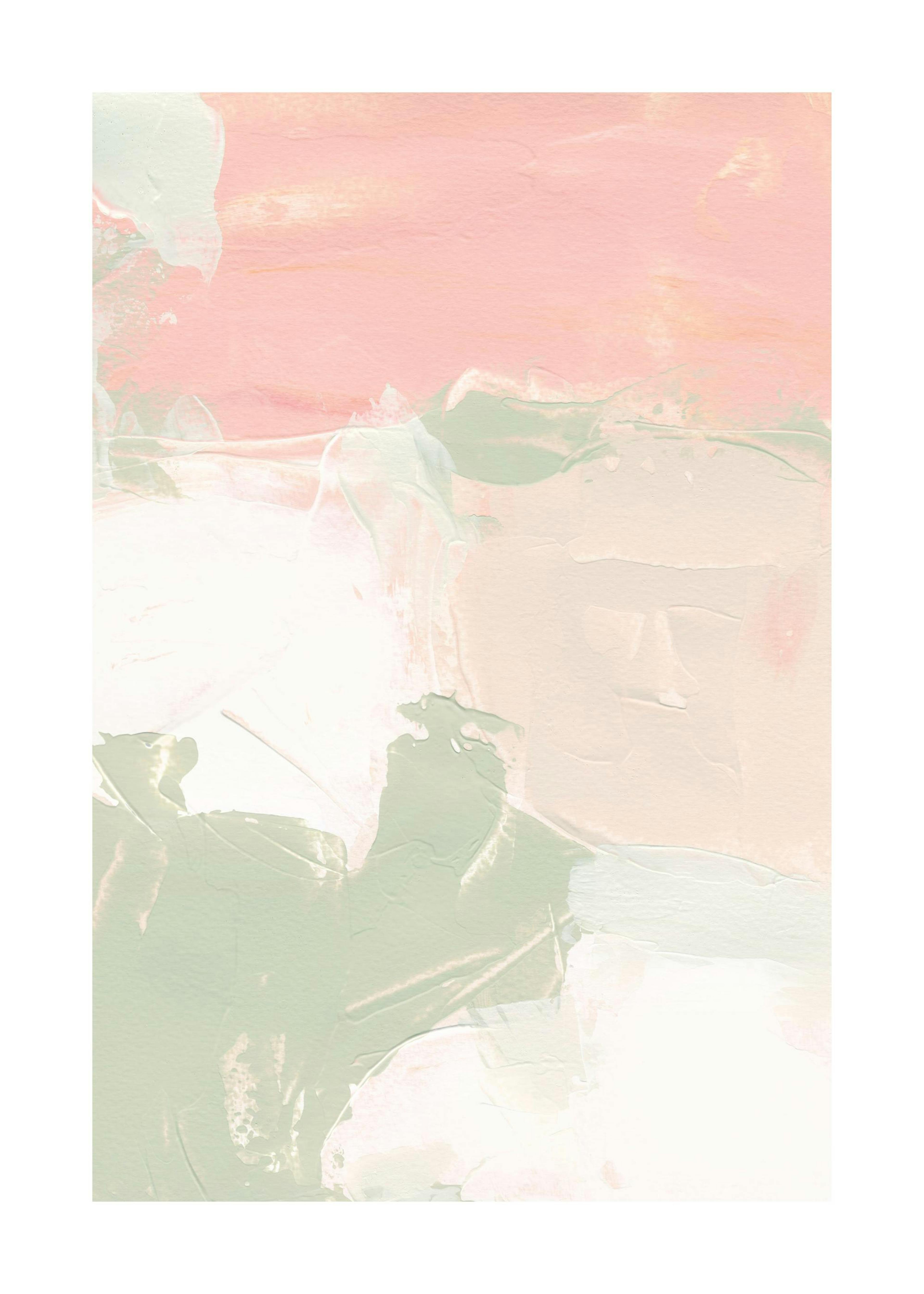 Abstract Pastels No1 Print 0