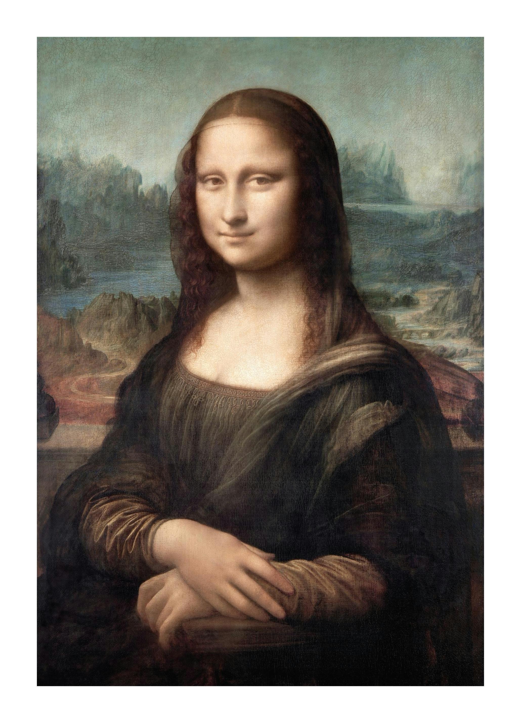 Leonardo da Vinci - Mona Lisa Print (30x40 cm)
