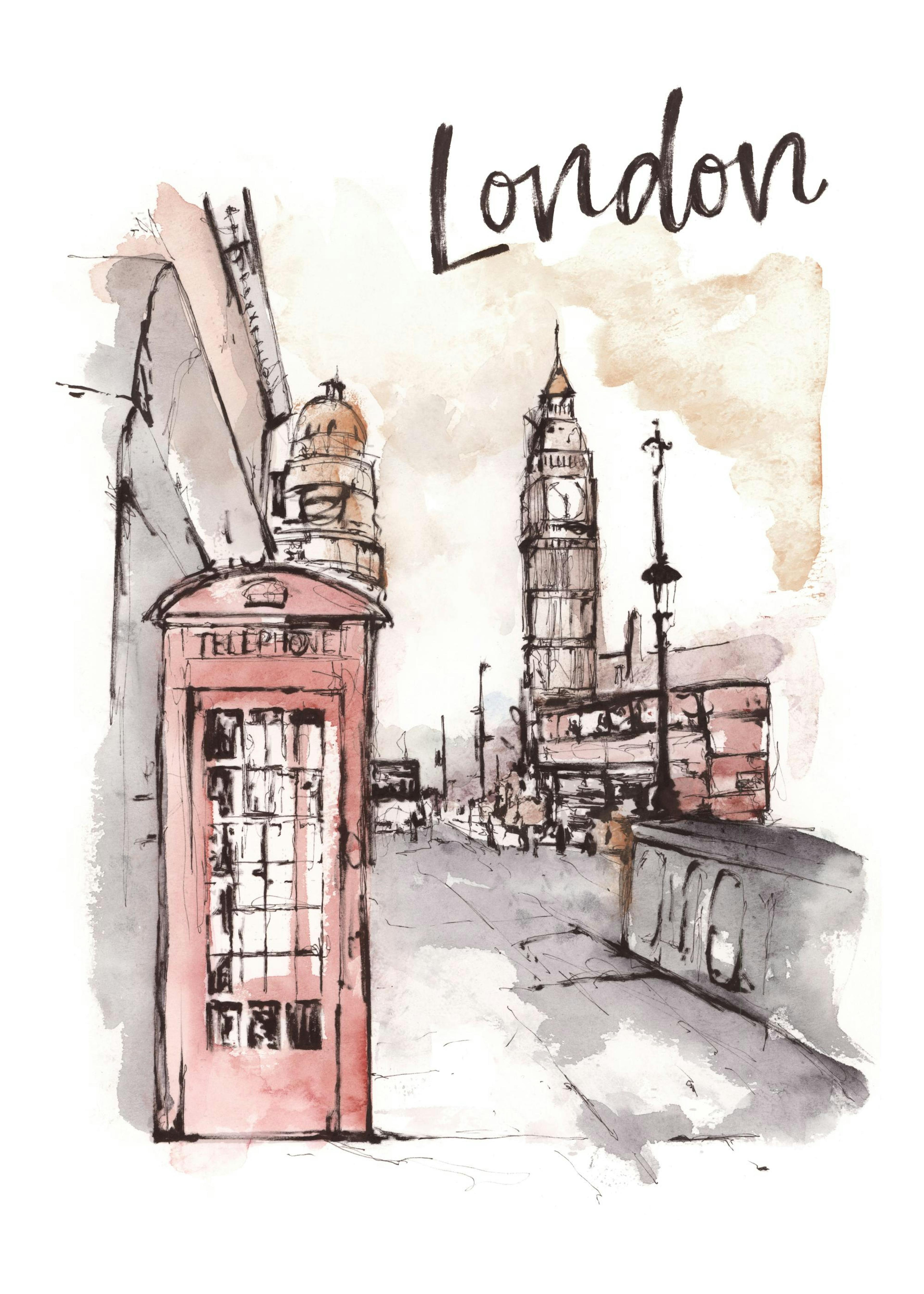 Painted London Poster 0