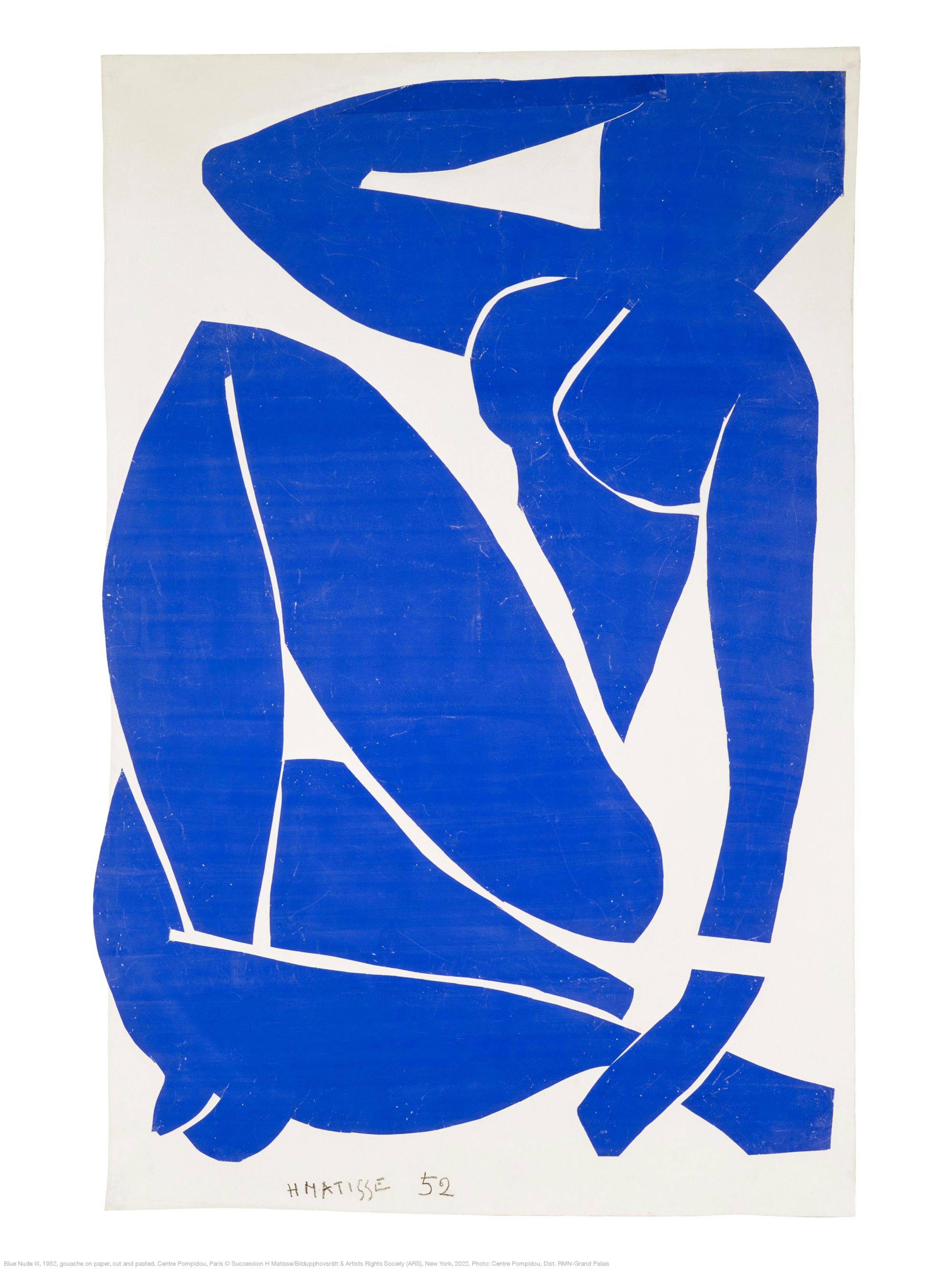 Matisse - Blue Nude III Affiche