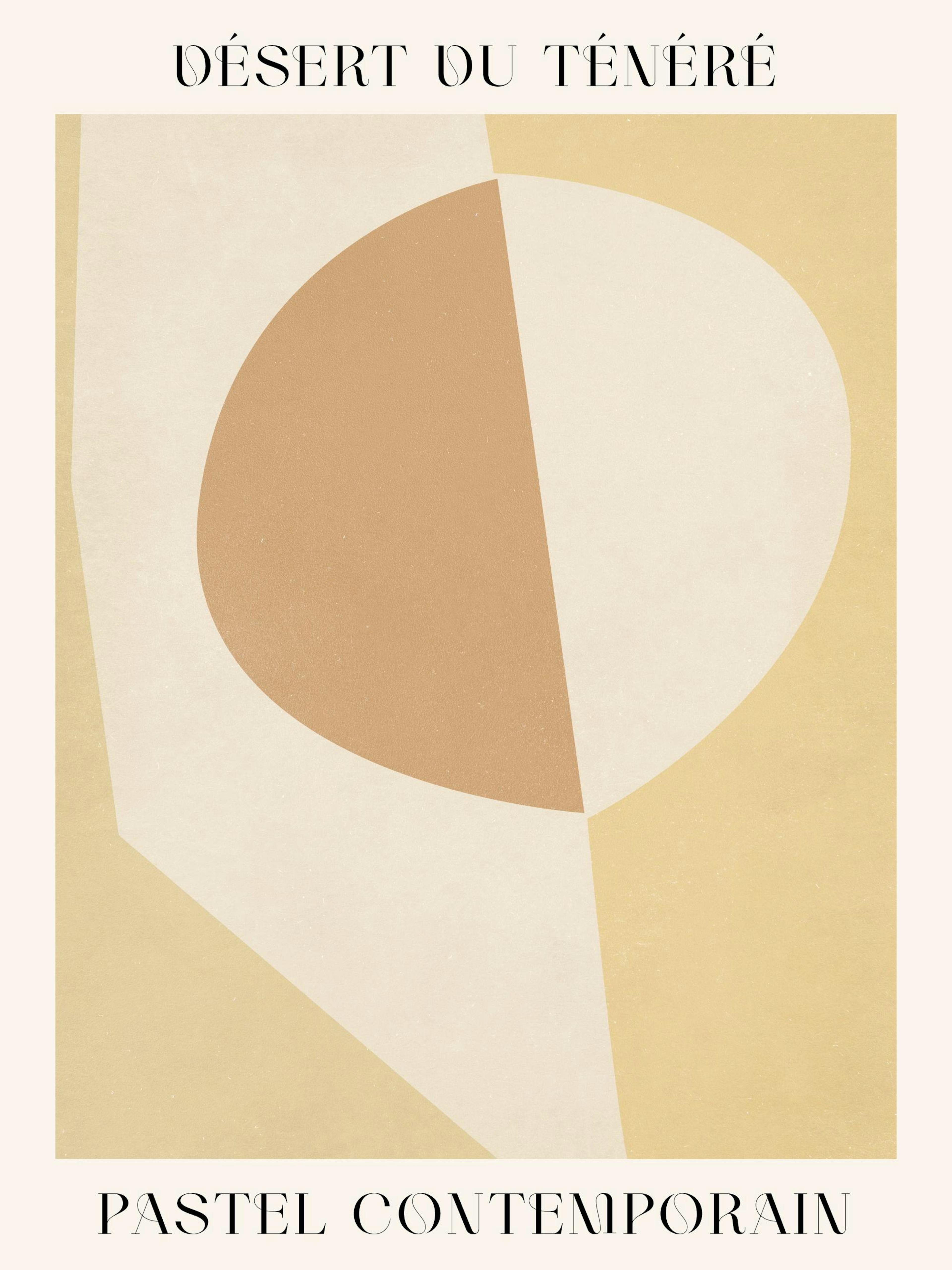 Pastel Contemporain No1 Print 0