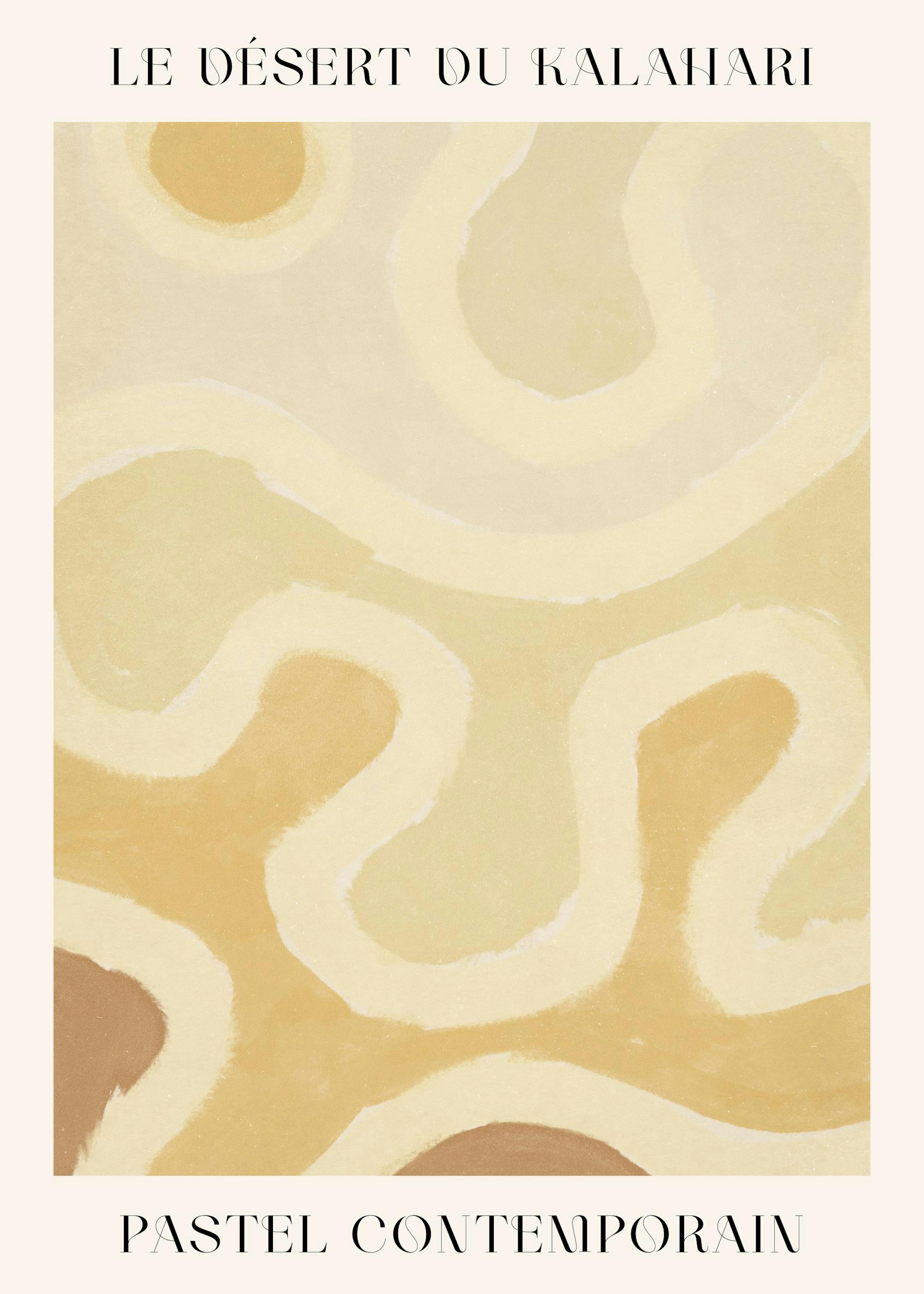 Pastel Contemporain No2 Print 0