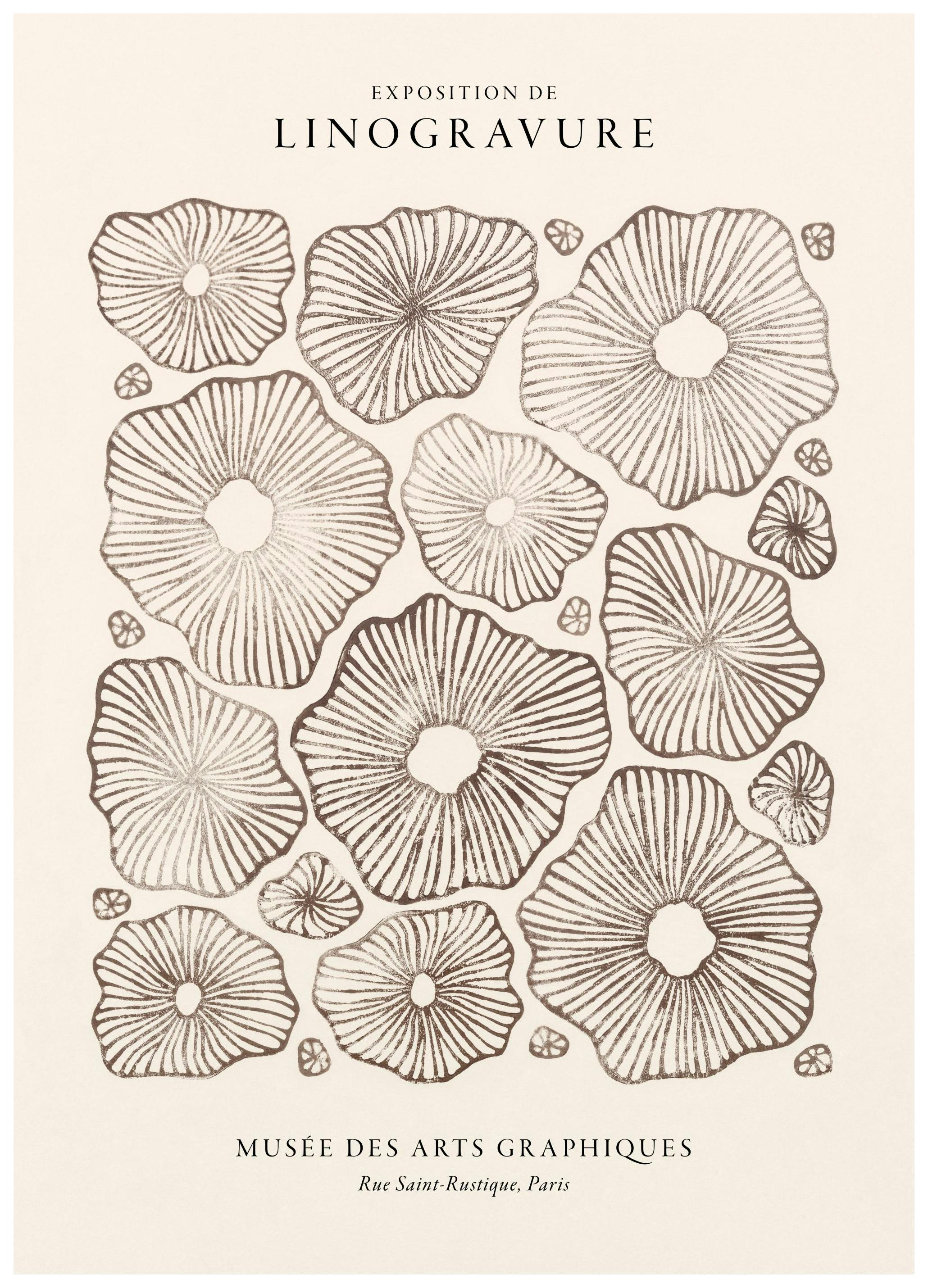 Linocut Exhibition Print (21x30 cm)