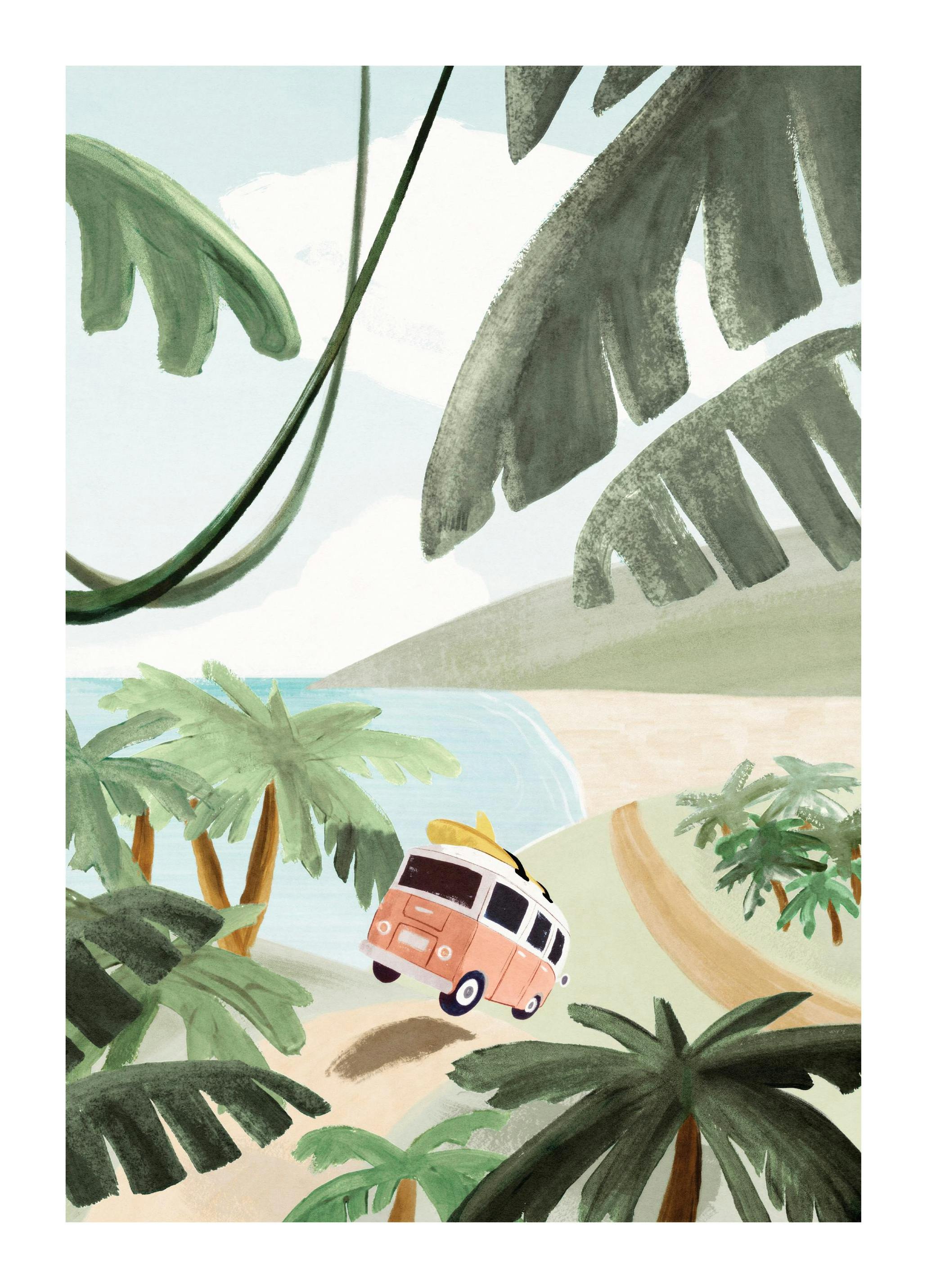 The Road Trip Plakat (50x70 cm)