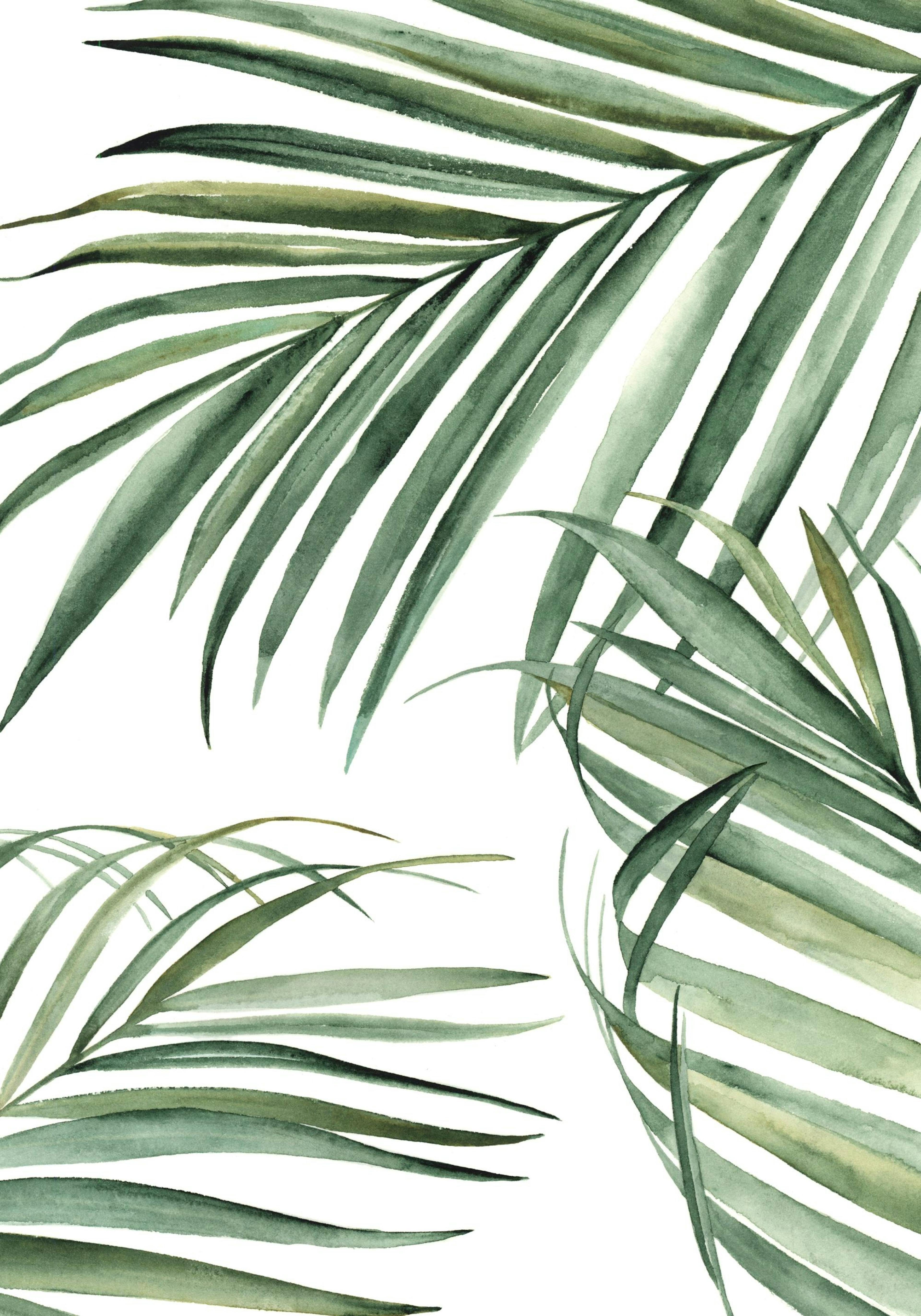 Painted Leaves Print