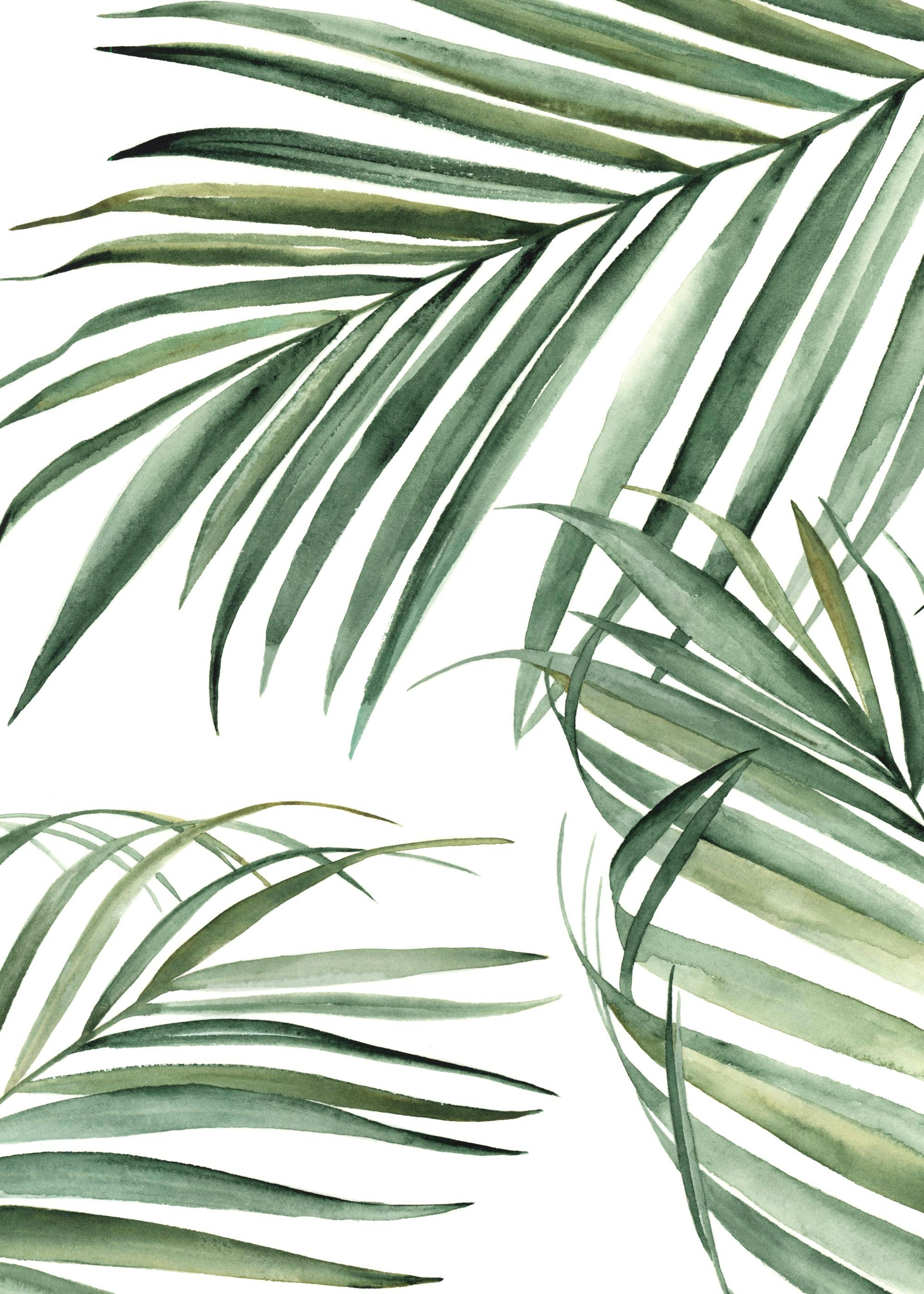 Painted Leaves Poster 0