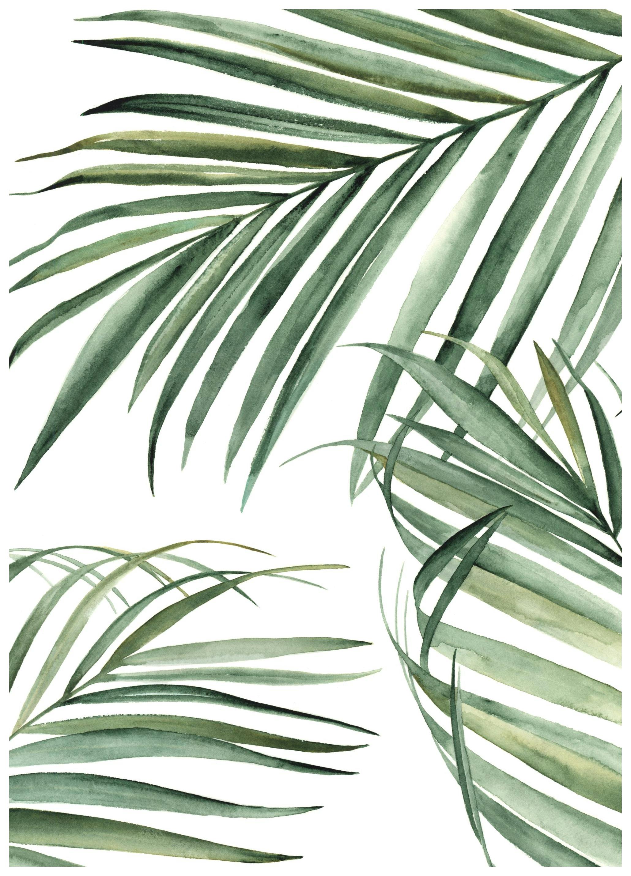 Painted Leaves Print (30x40 cm)