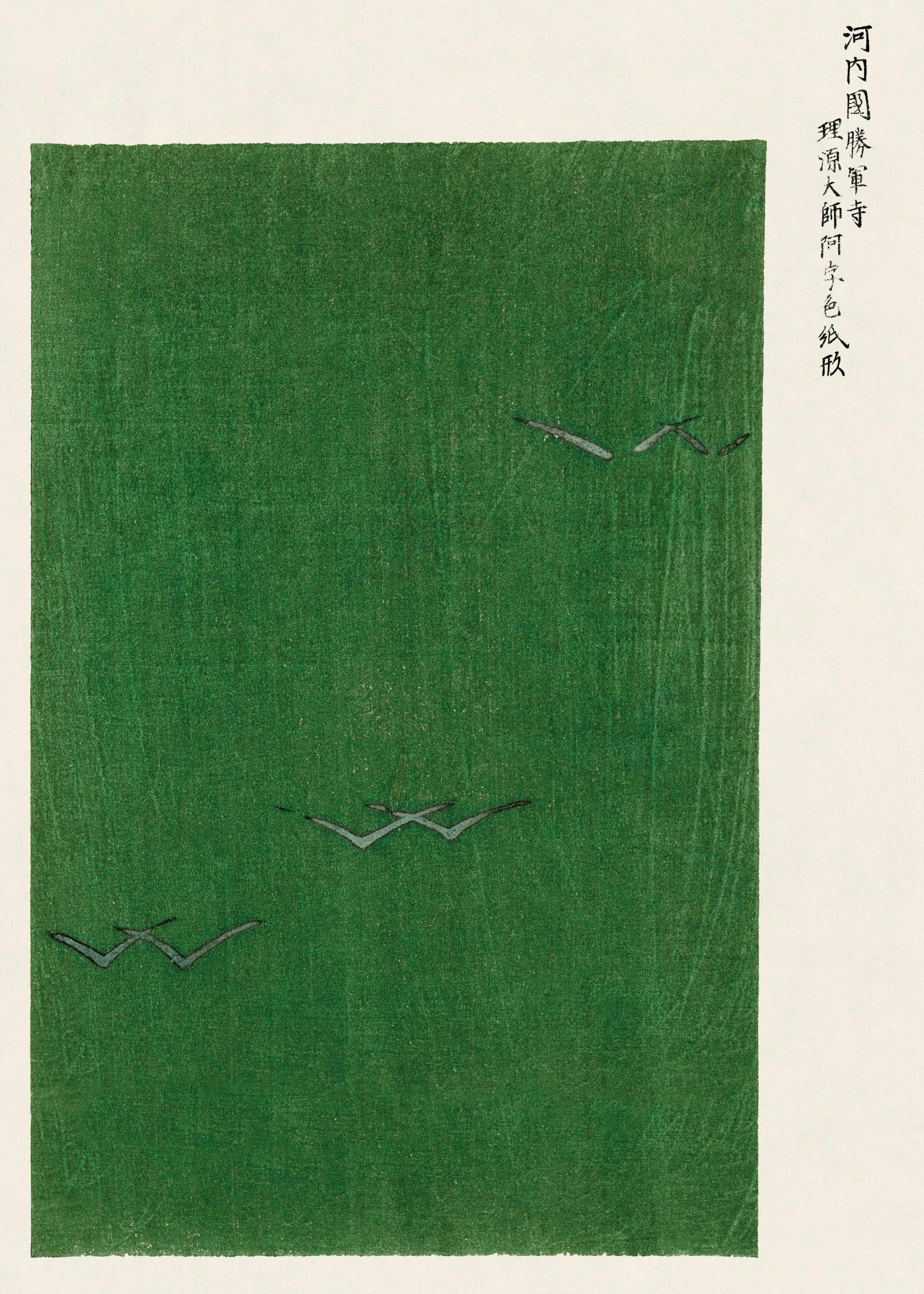 Taguchi Tomoki - Yatsuo No Tsubaki Green Poster 0