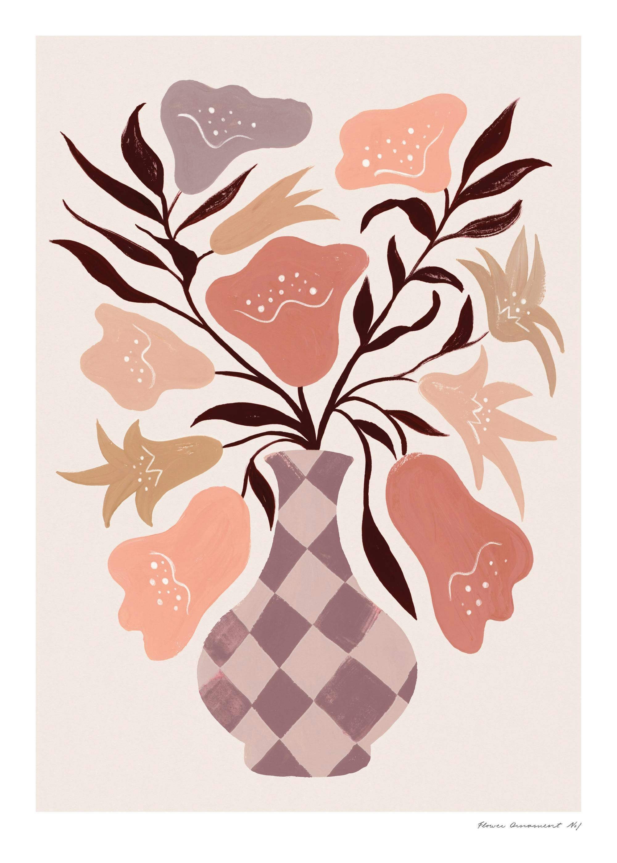 Flower Ornament No1 Print 0