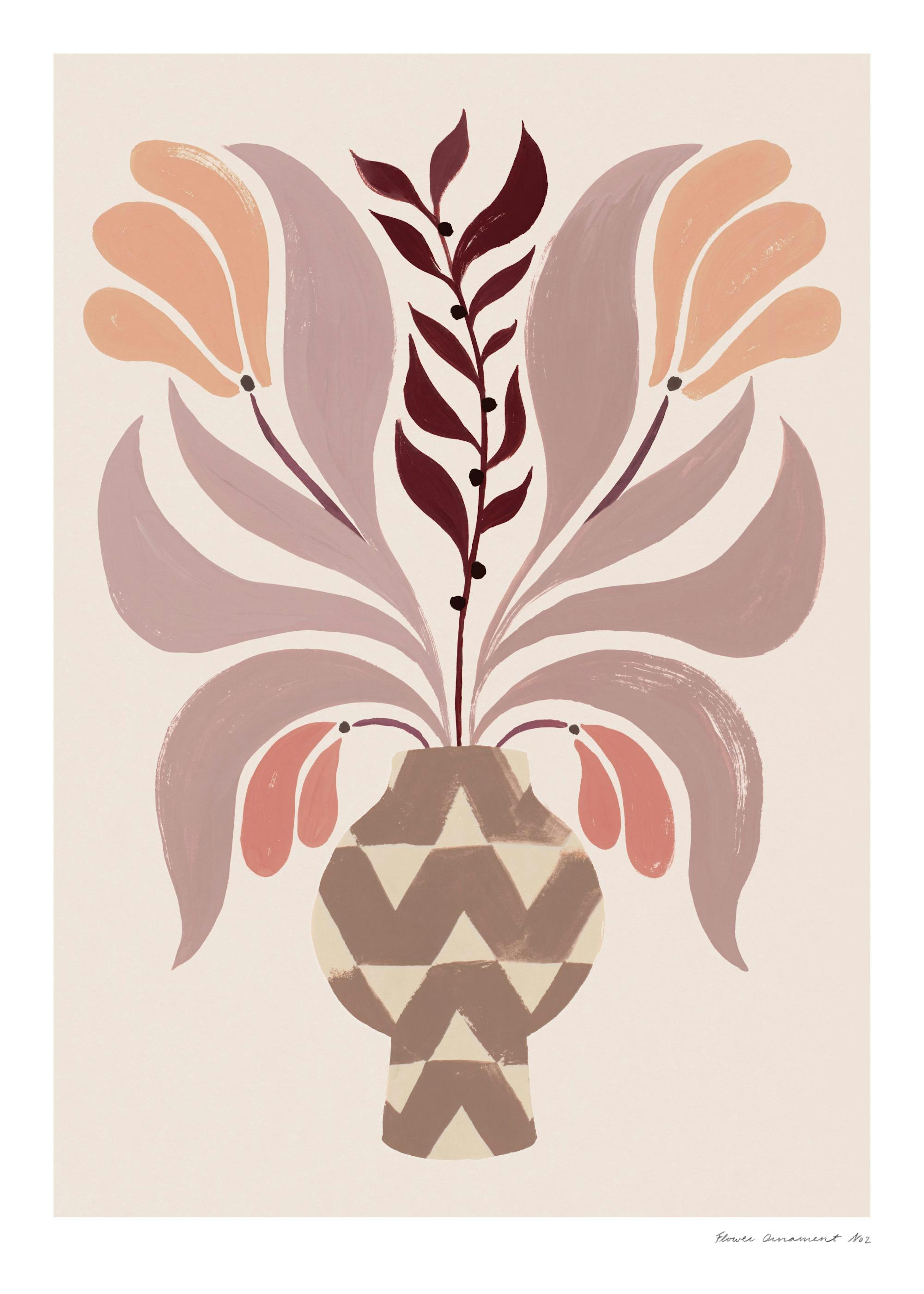 Flower Ornament No2 Poster 0
