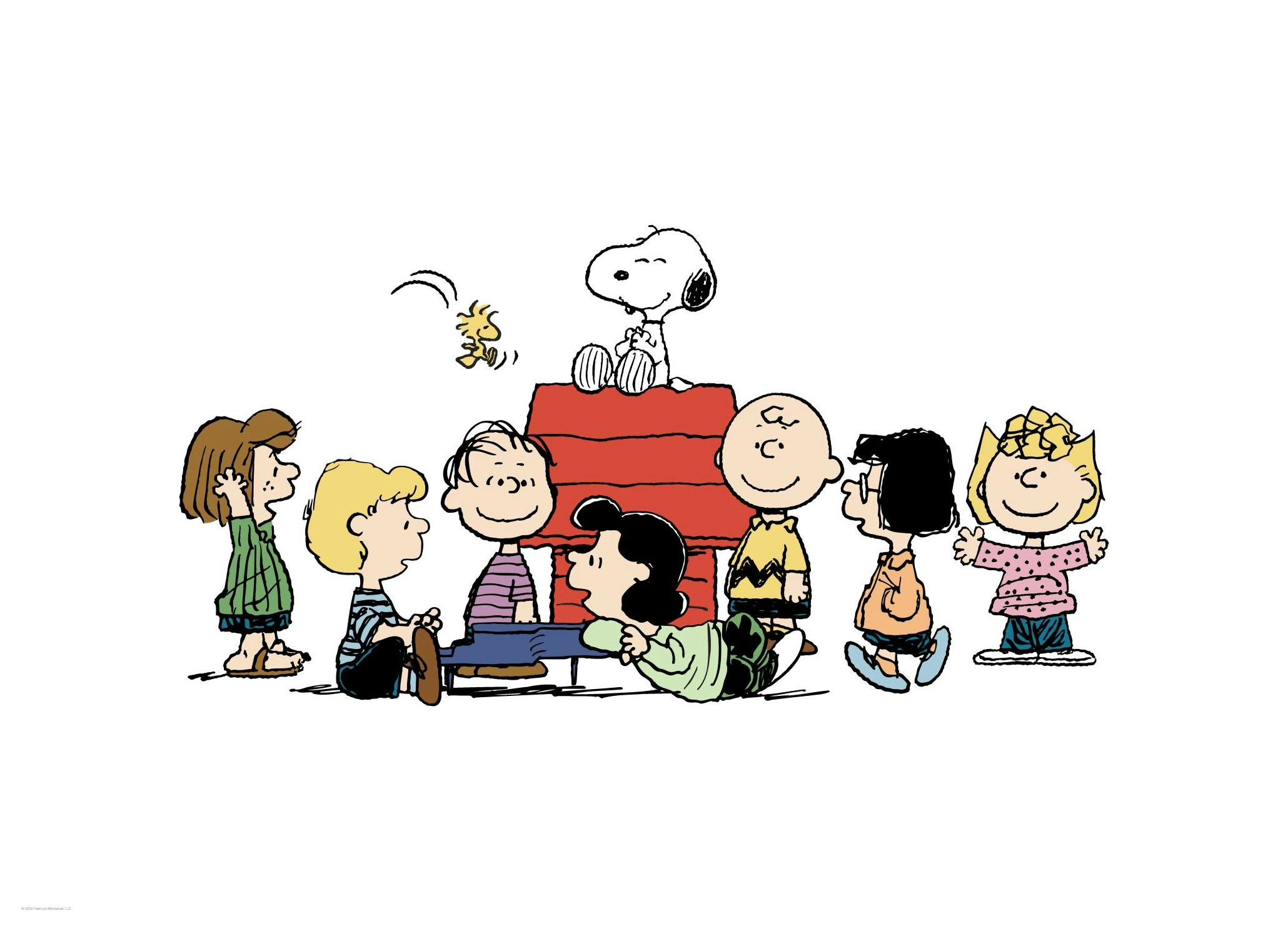 The Gang Poster (30x40 cm) - Snoopy