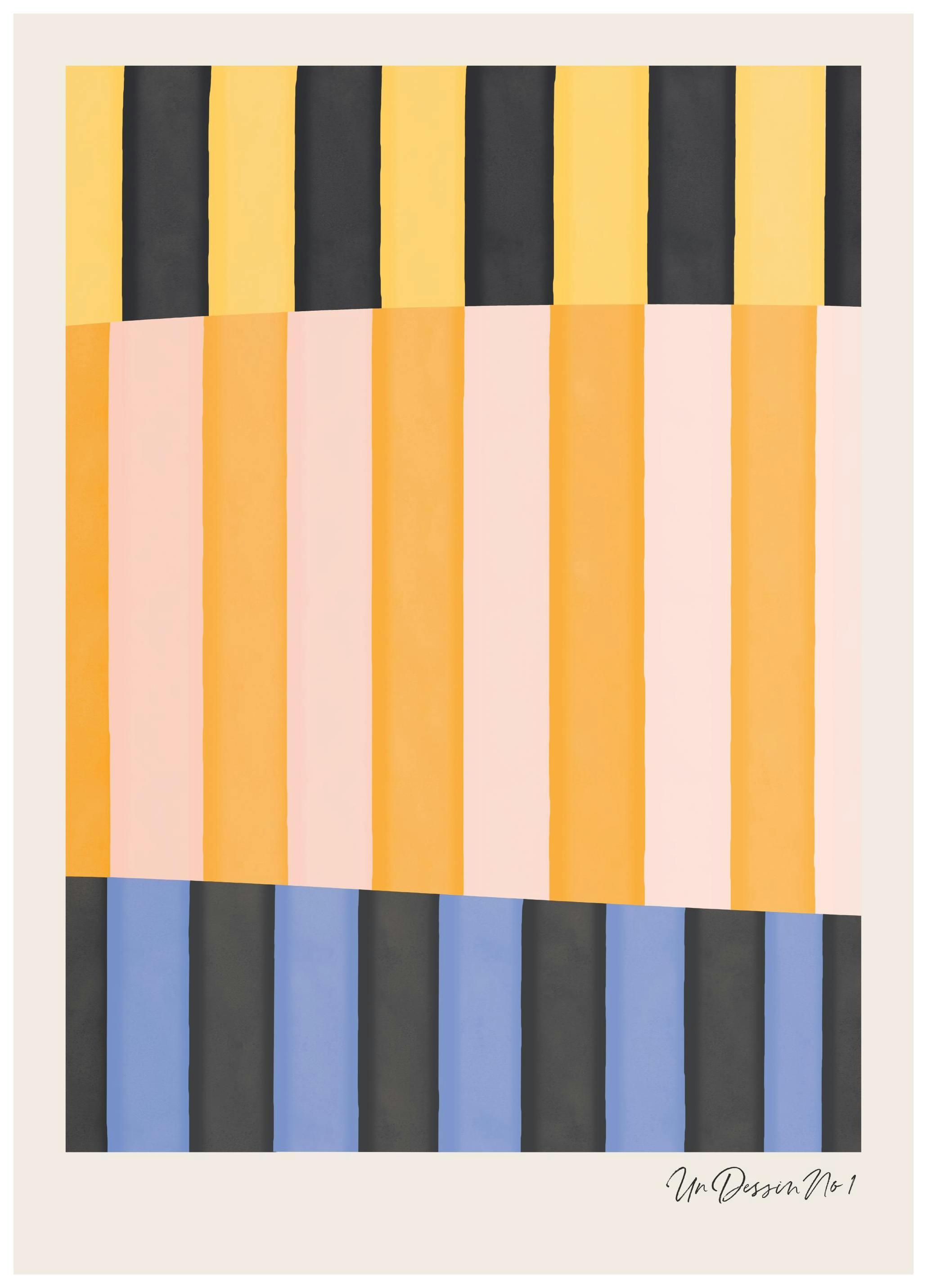 Un Dessin No1 Print (50x70 cm)