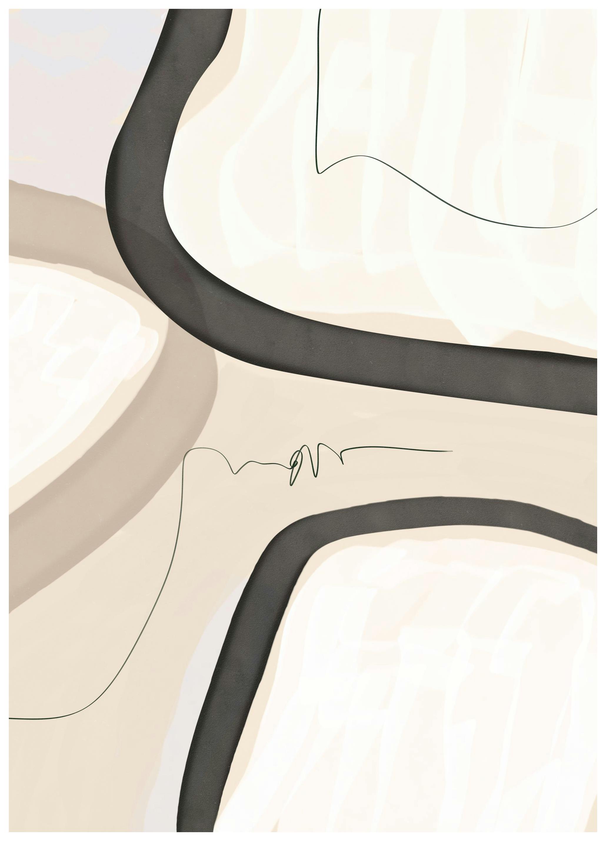 Prints - Abstract Shapes No1 Print (30x40 cm) - Abstract art prints