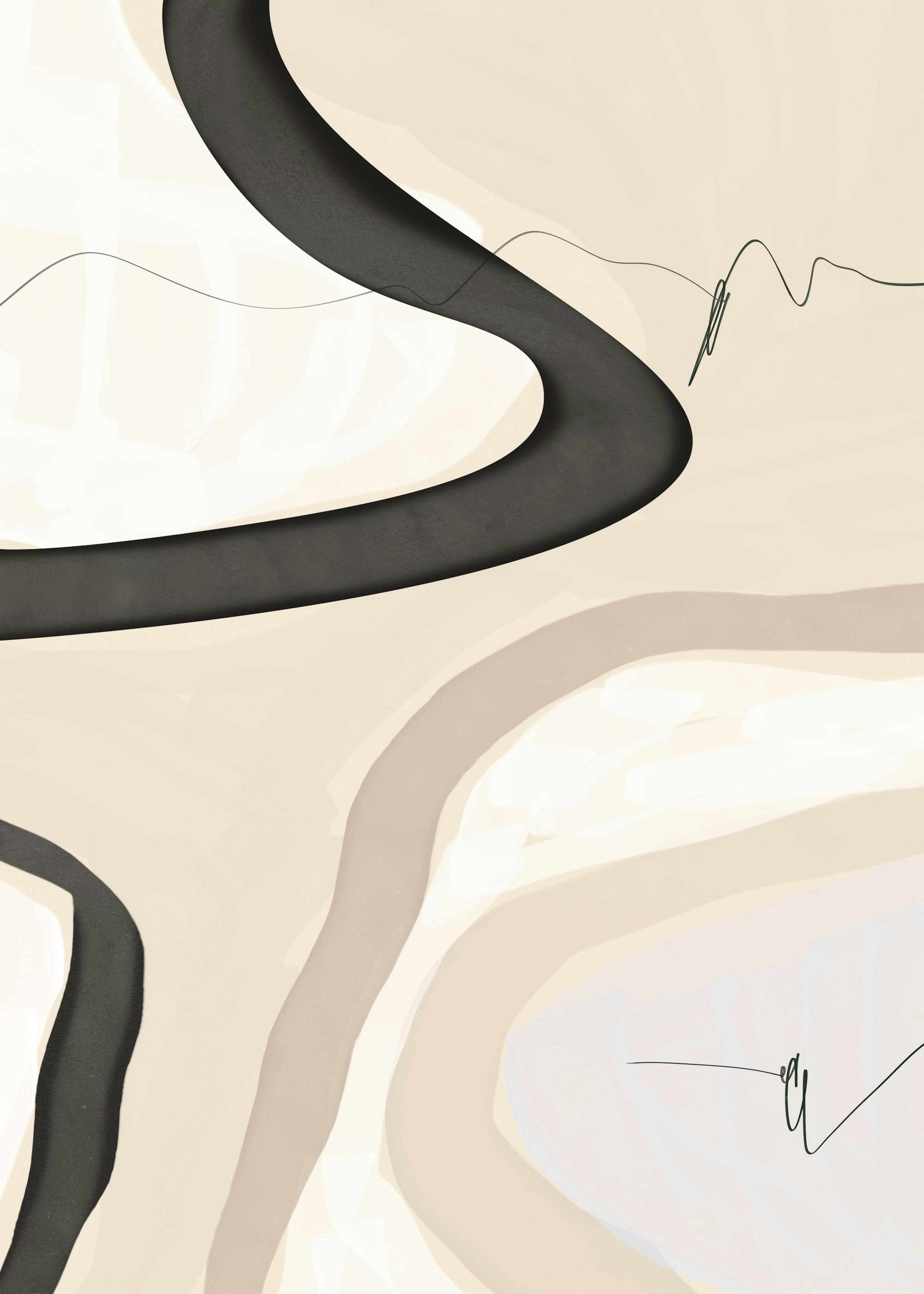 Abstract Shapes No2 Poster 0
