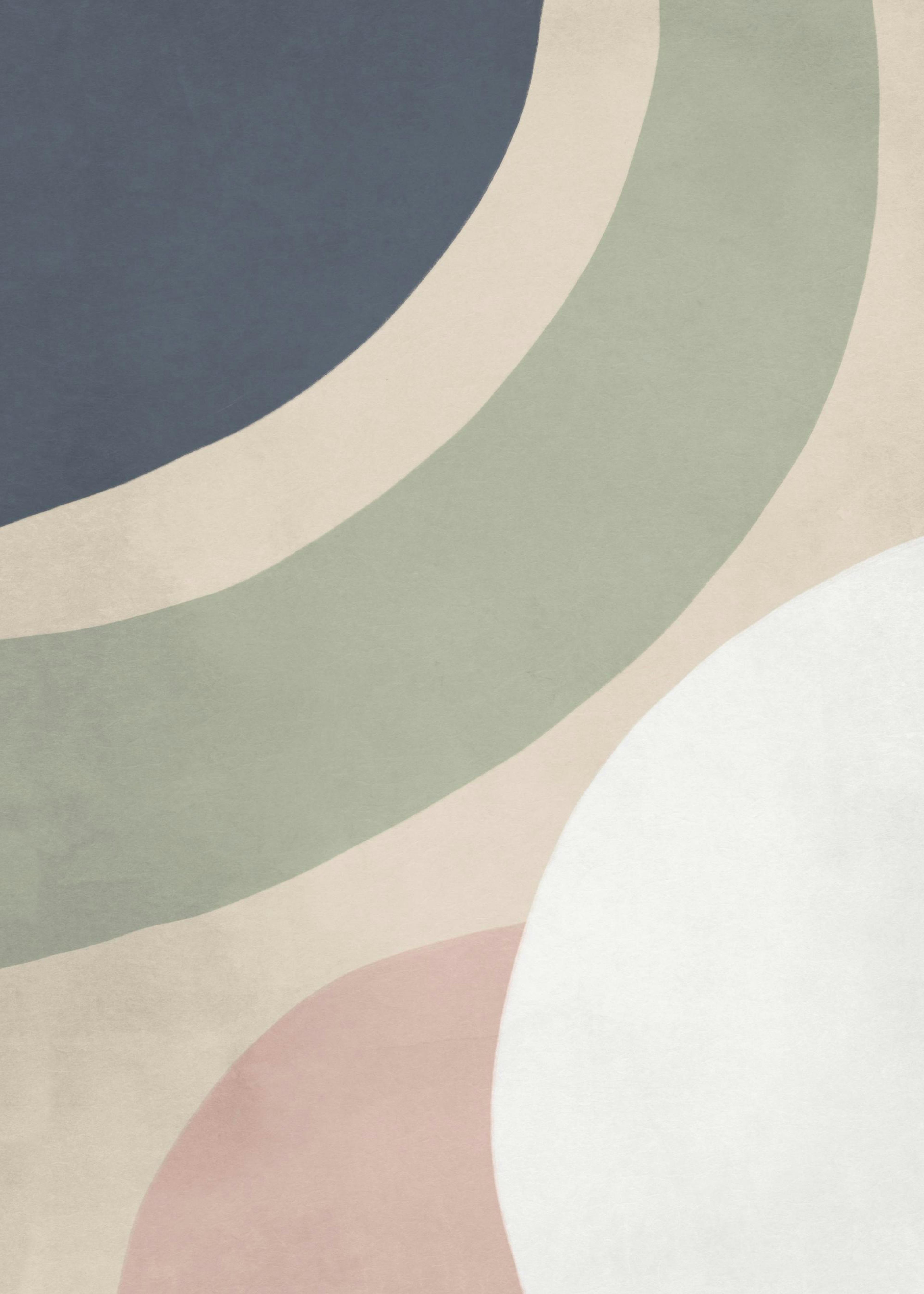 Soft Shapes No1 Affiche 0