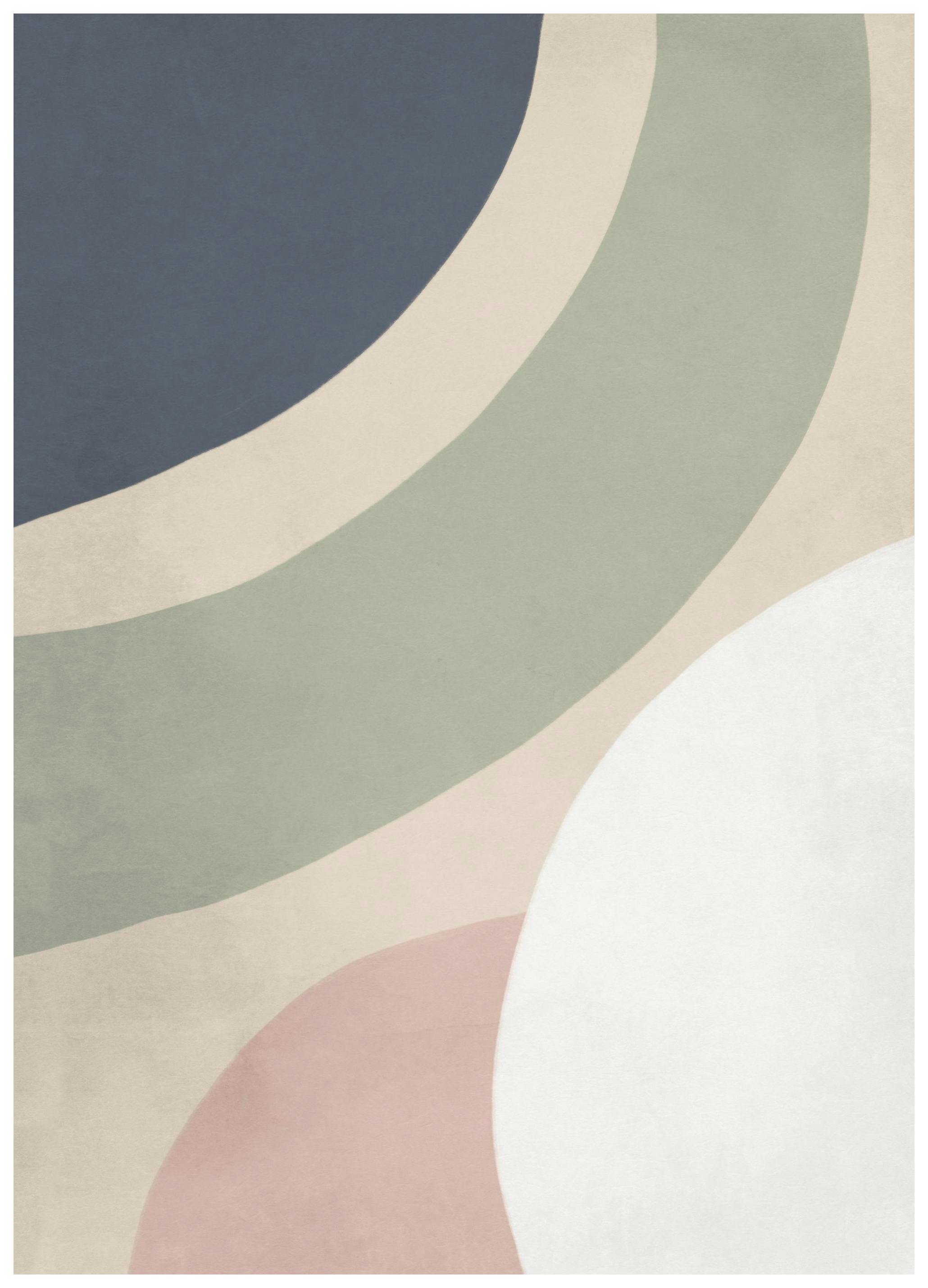 Soft Shapes No1 Plakat (30x40 cm)- Sztuka abstrakcyjna