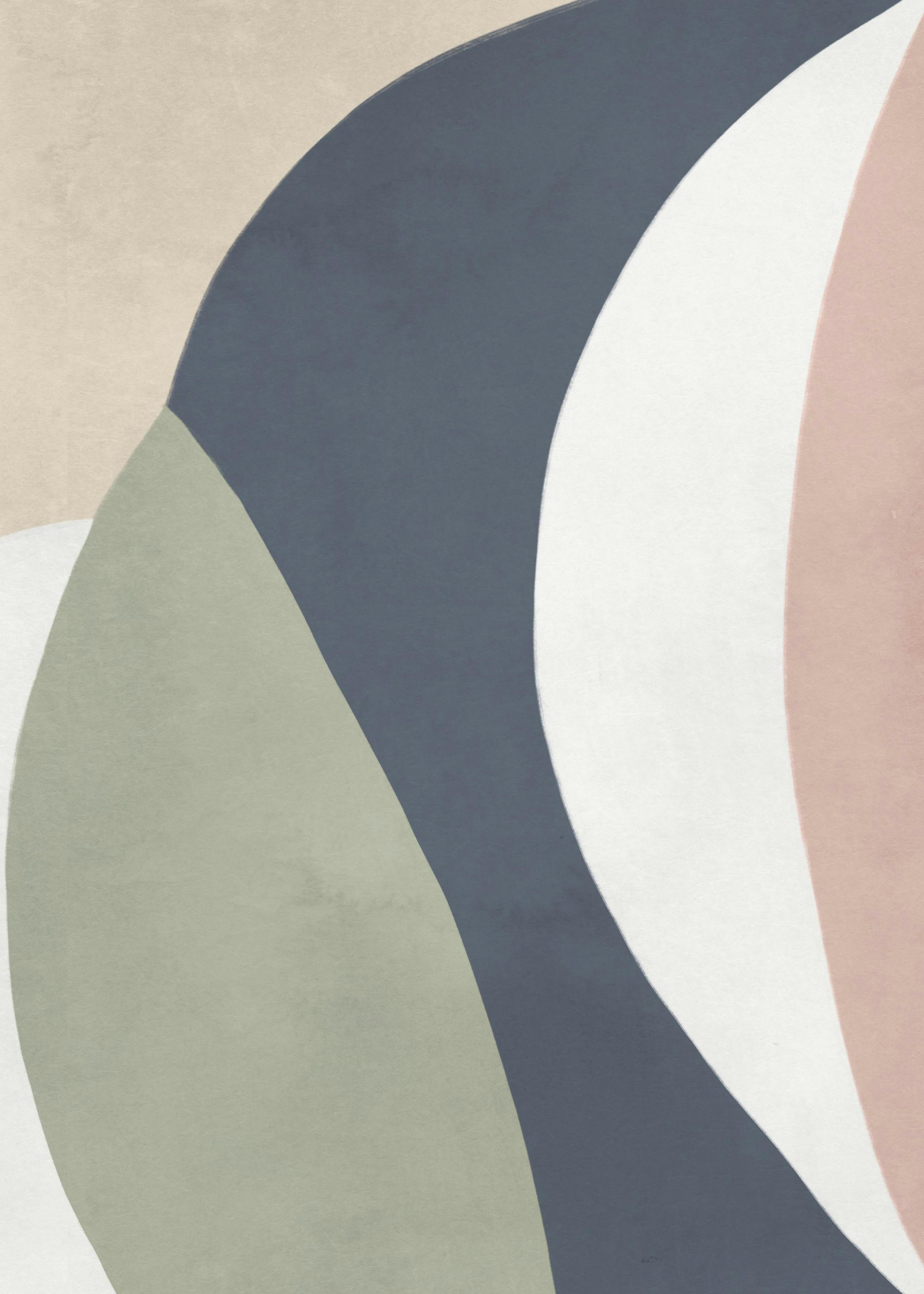 Soft Shapes No2 Affiche 0