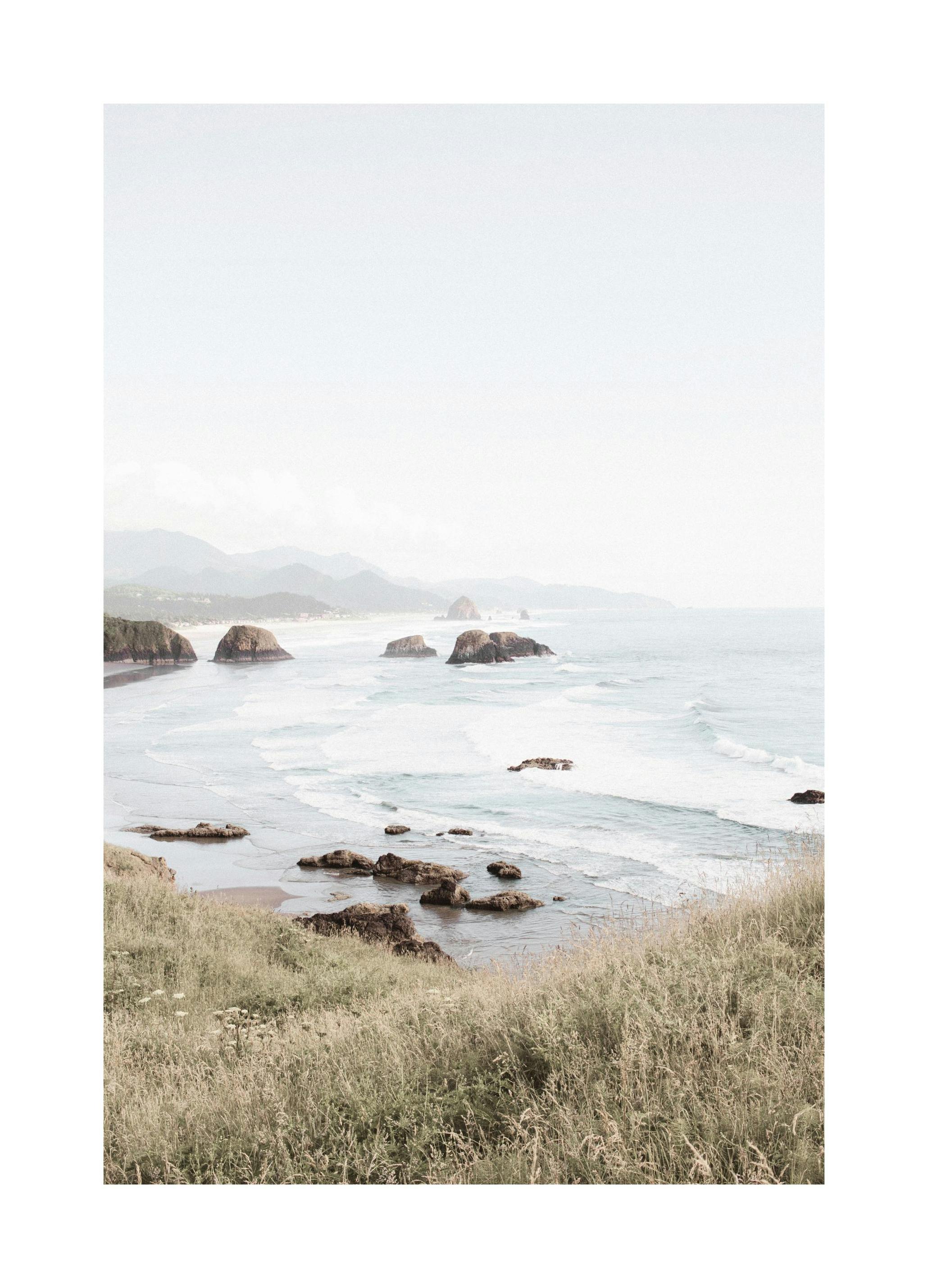 Oregon Coast Poster (50x70 cm) -  Poster mit Meeresmotiven