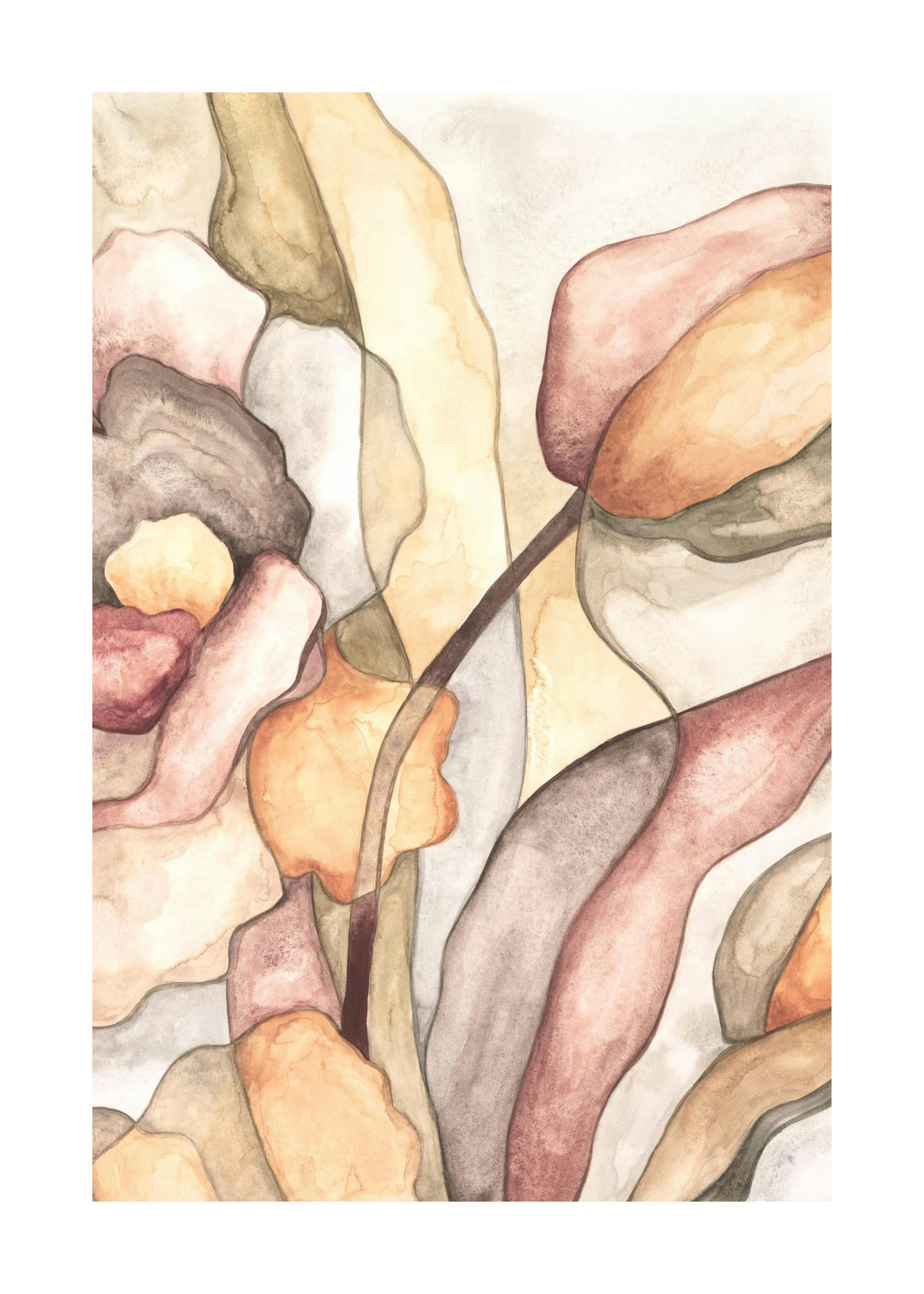 Botanical Shapes No1 Poster 0