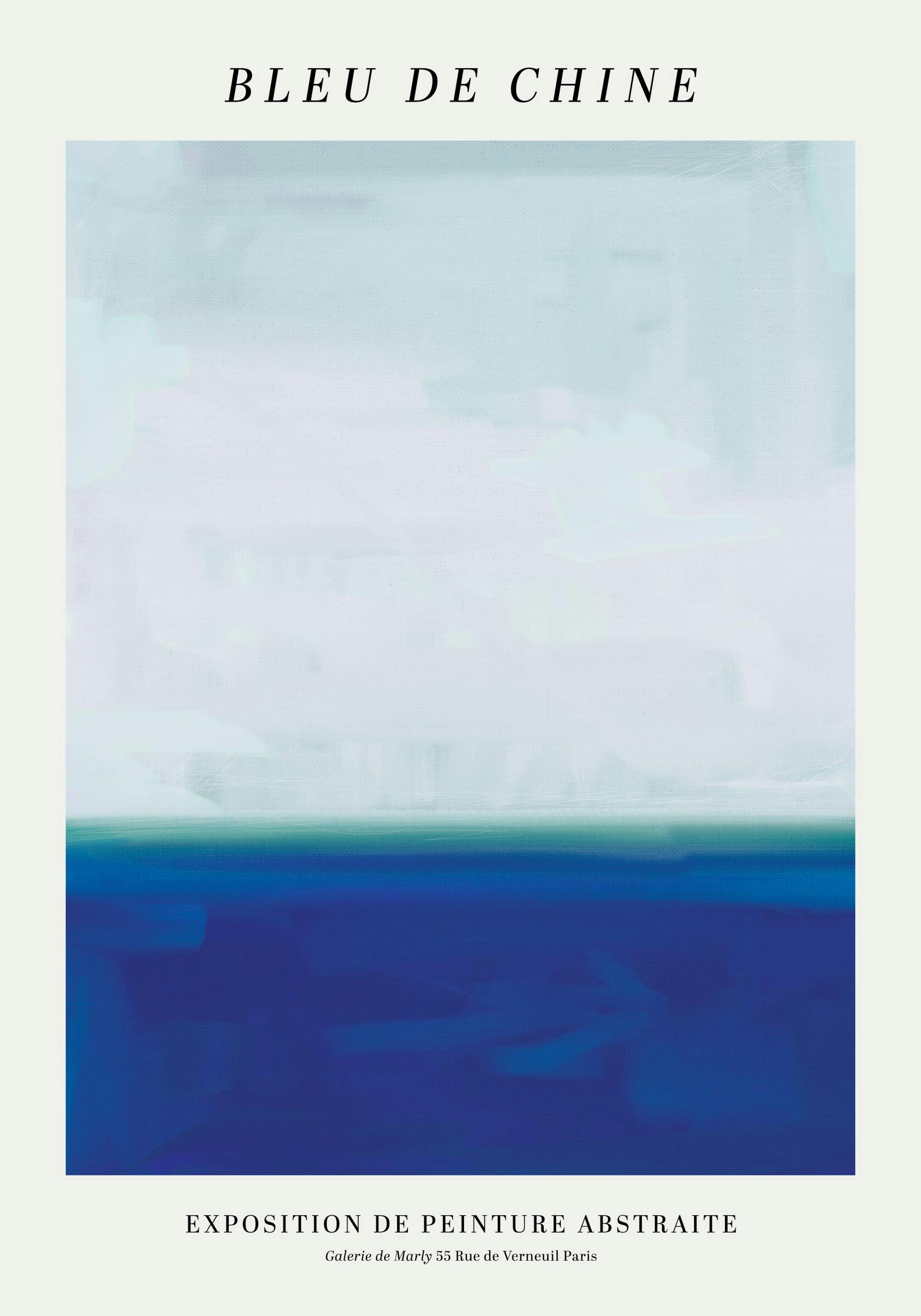 Bleu de Chine Plakat 0