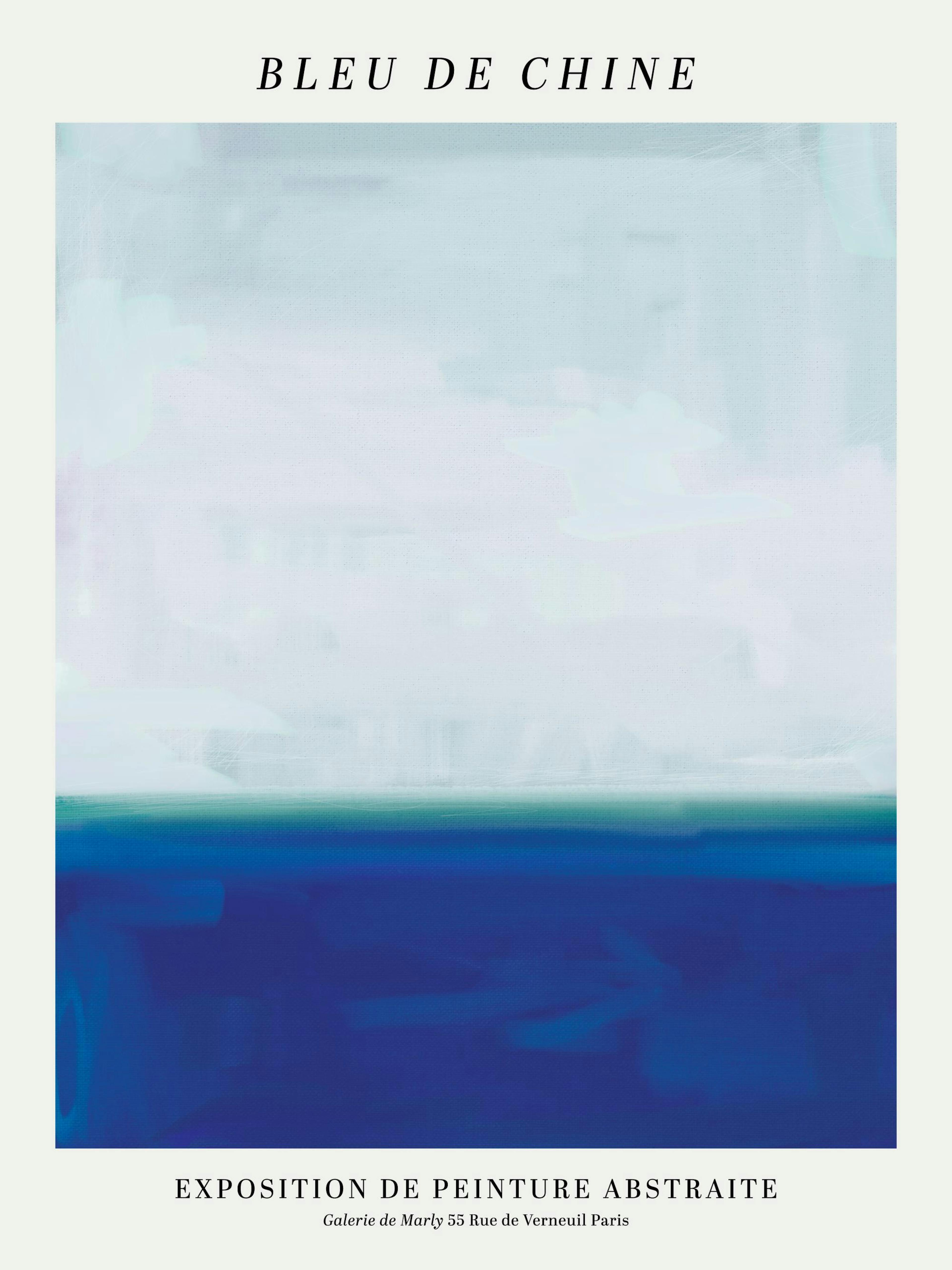 Bleu de Chine Poster