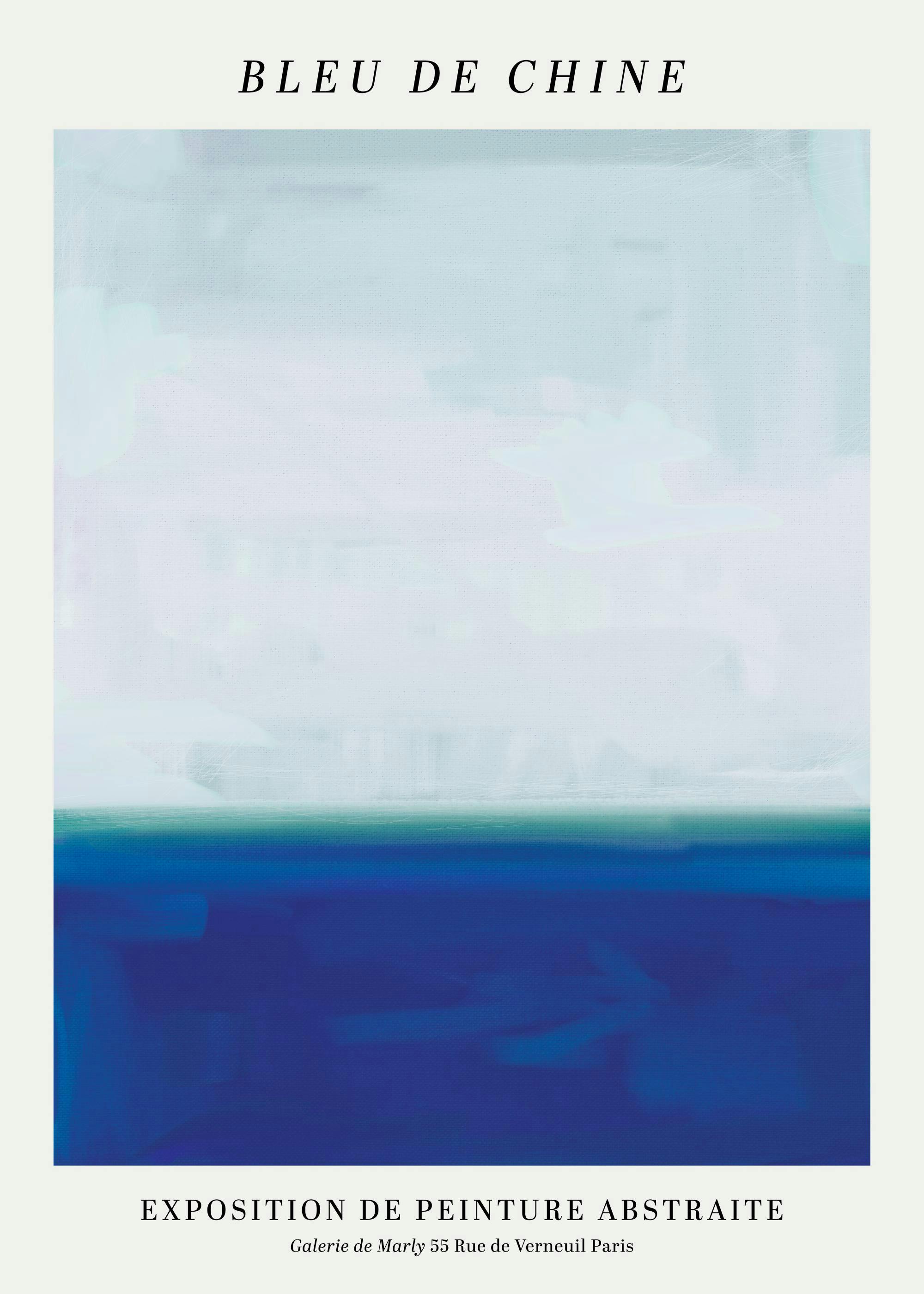 Bleu de Chine Plakat 0