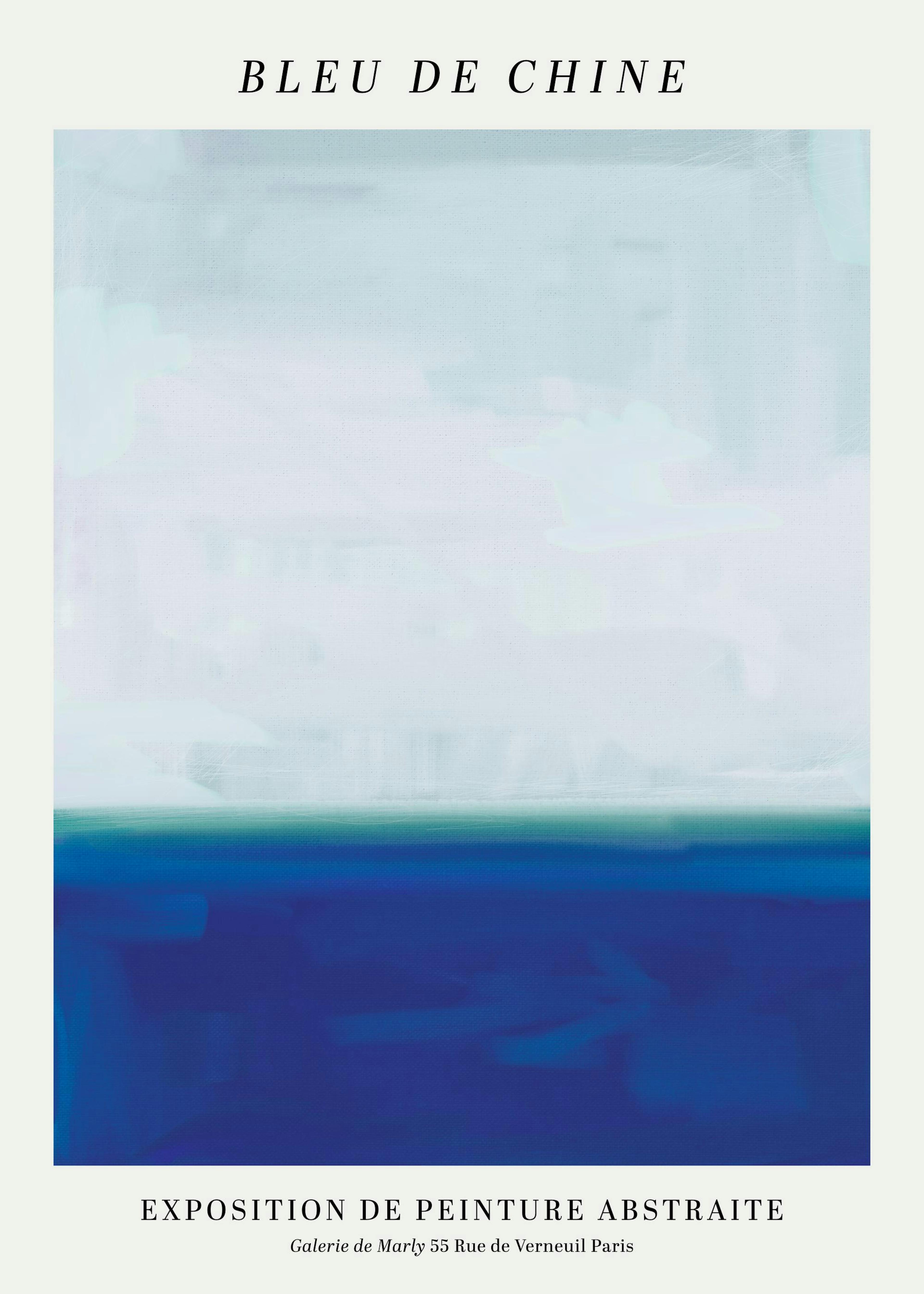 Bleu de Chine Poster 0