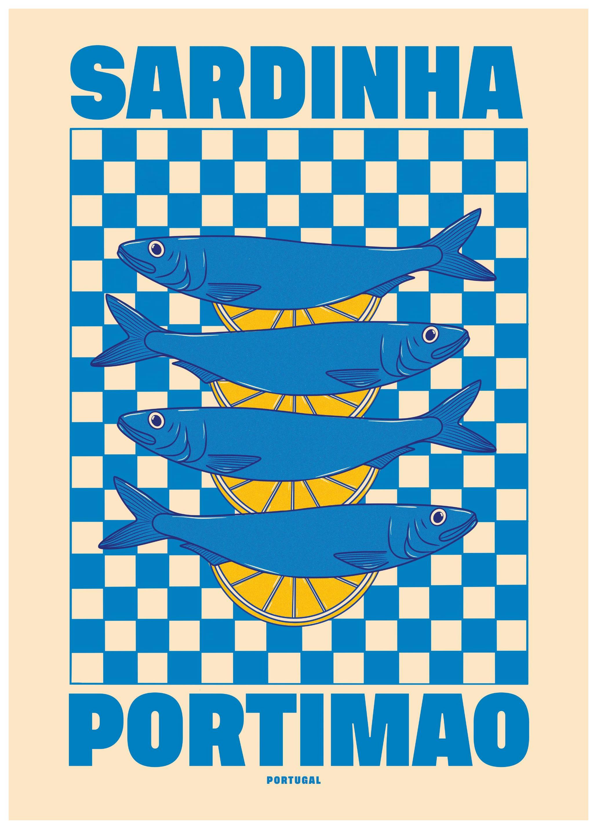 Nephthys Foster - Sardinha Portimao Plakat (50x70 cm)- Nephthys Foster