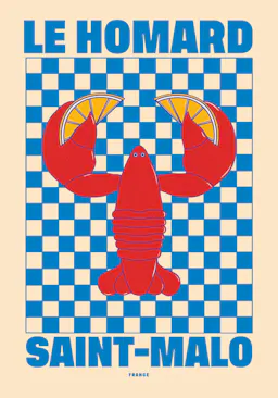 Nephthys Art Prints A5 - Le Homard main image 0