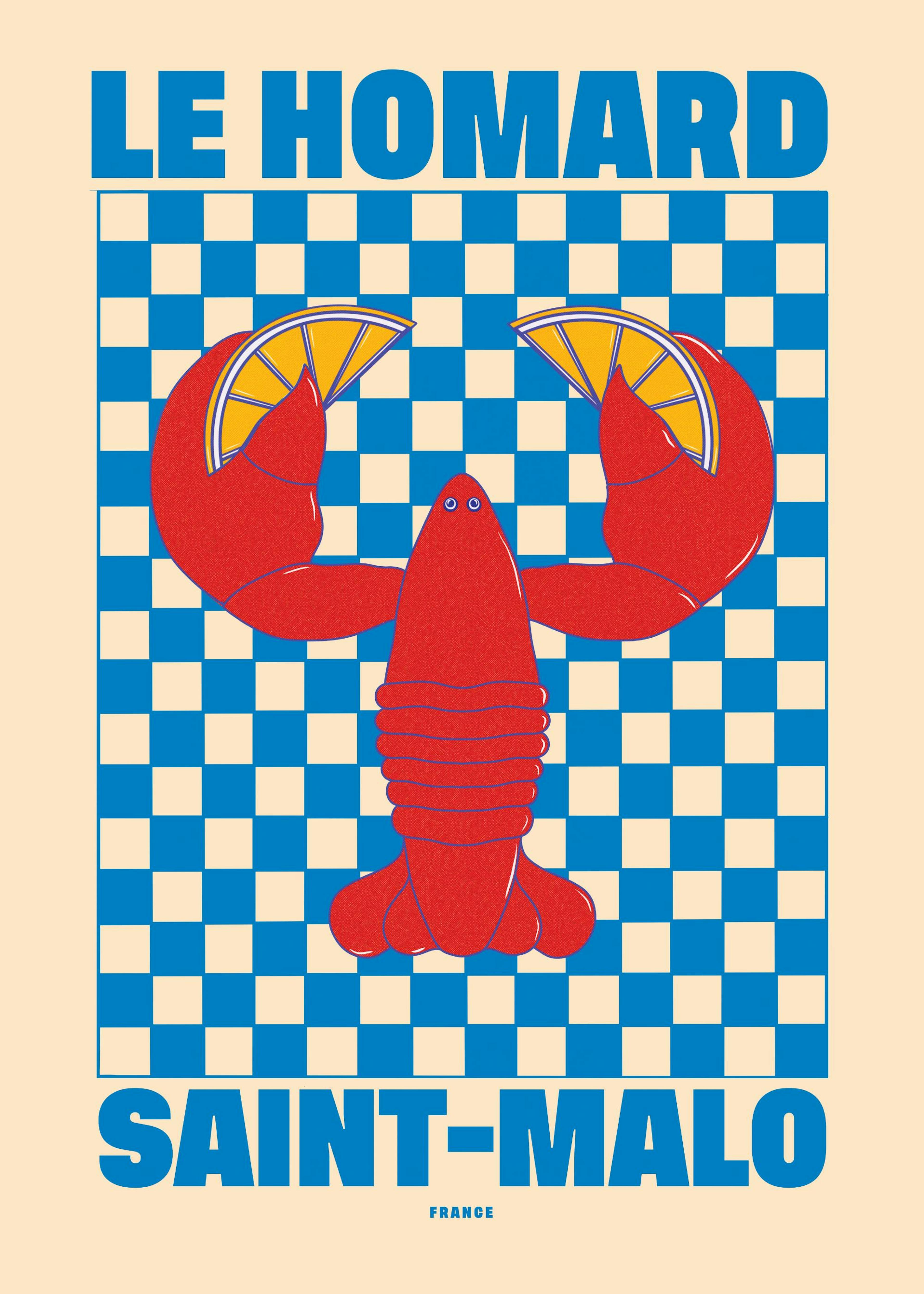 Nephthys Foster - Le Homard Print 0