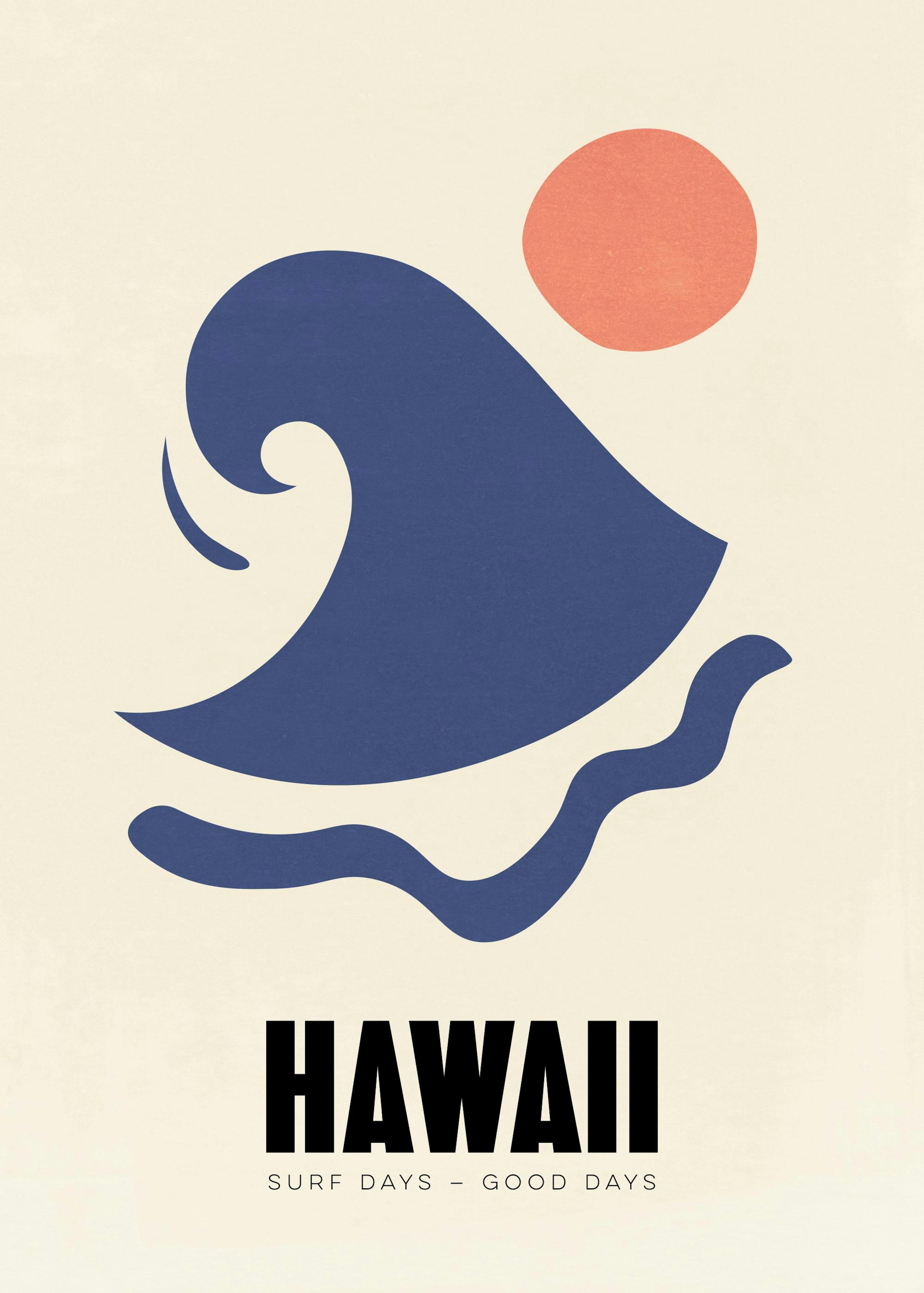 Graphic Hawaii Plakat 0