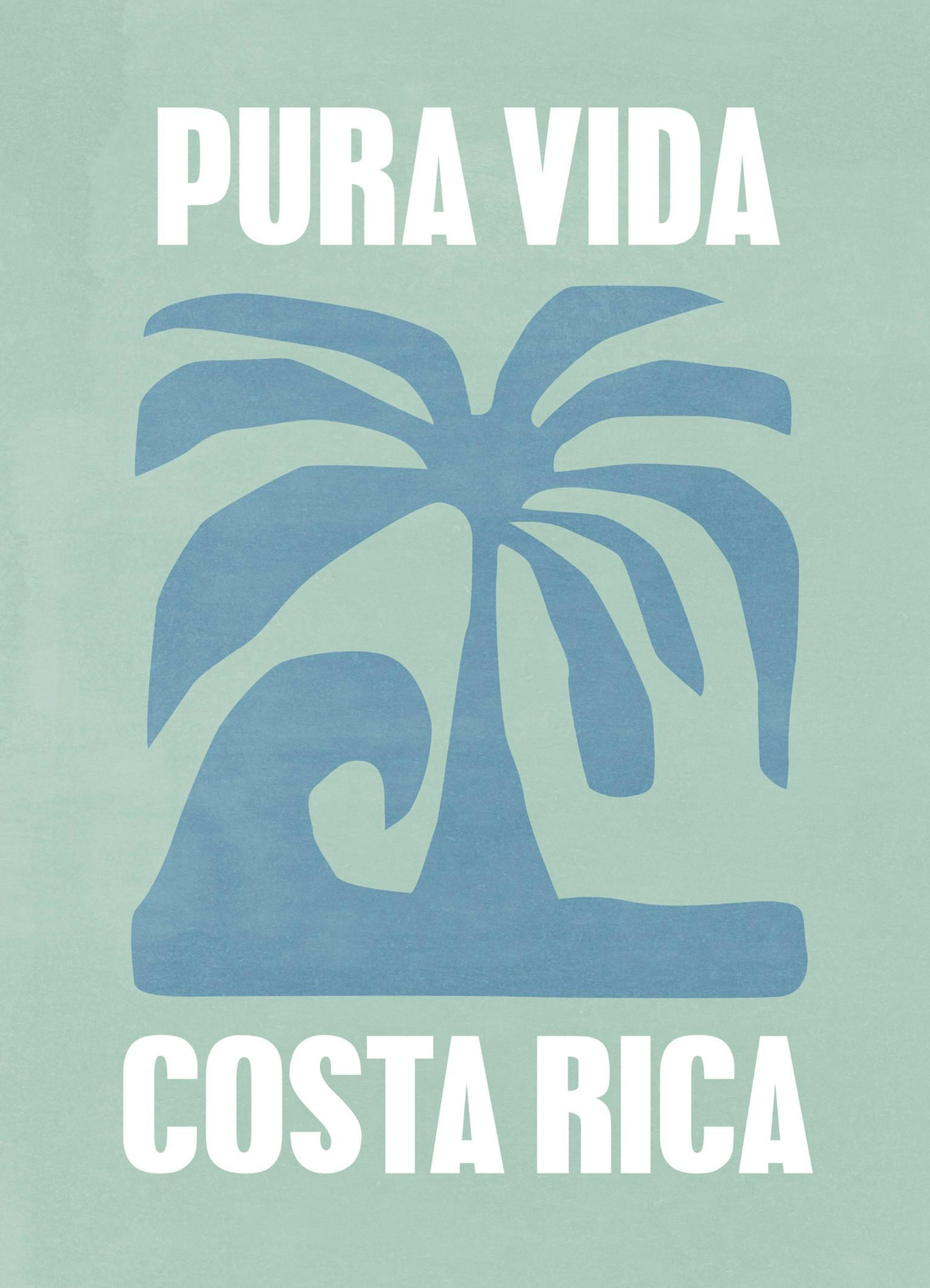 Graphic Costa Rica Print