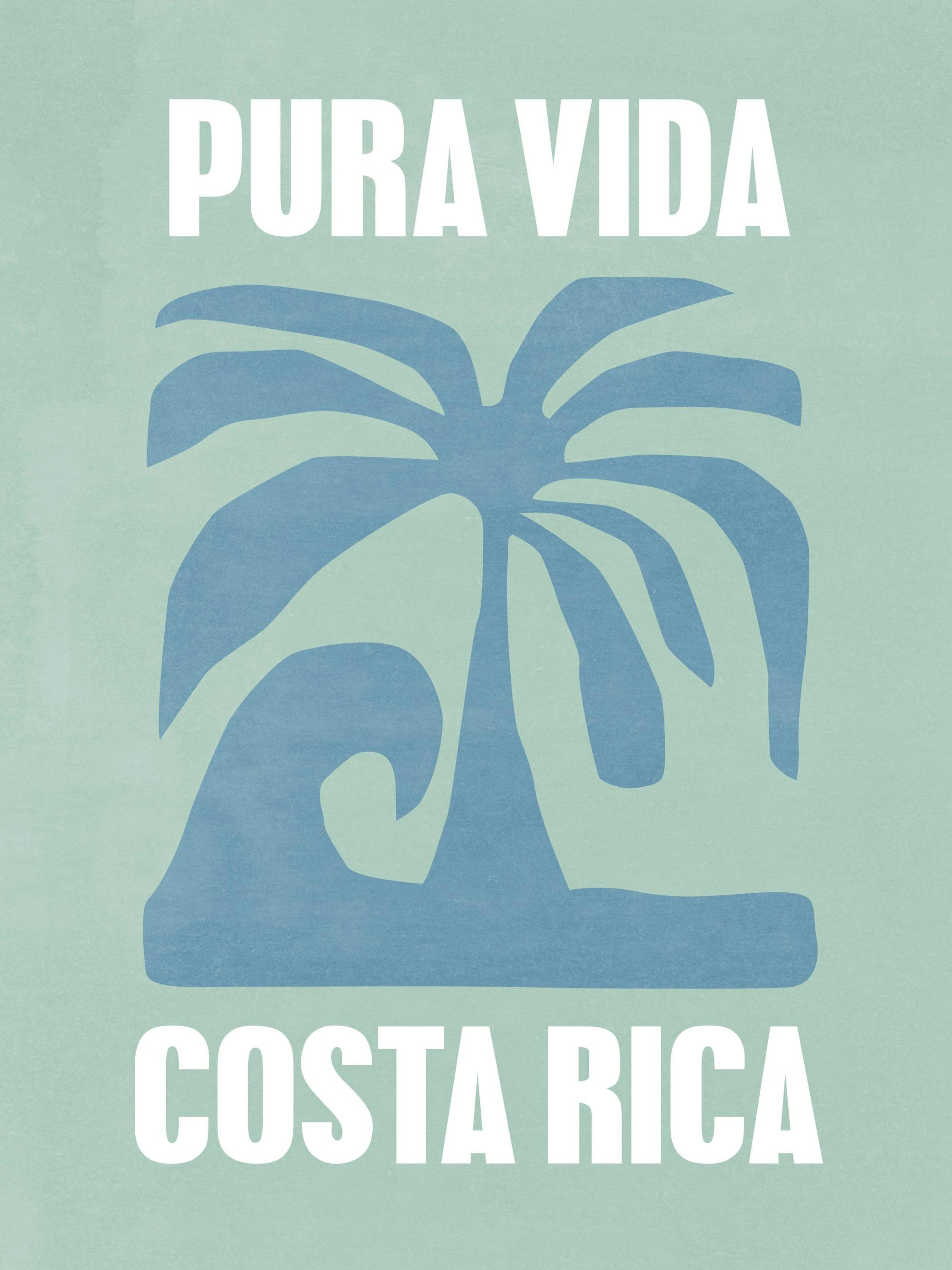 Graphic Costa Rica Print