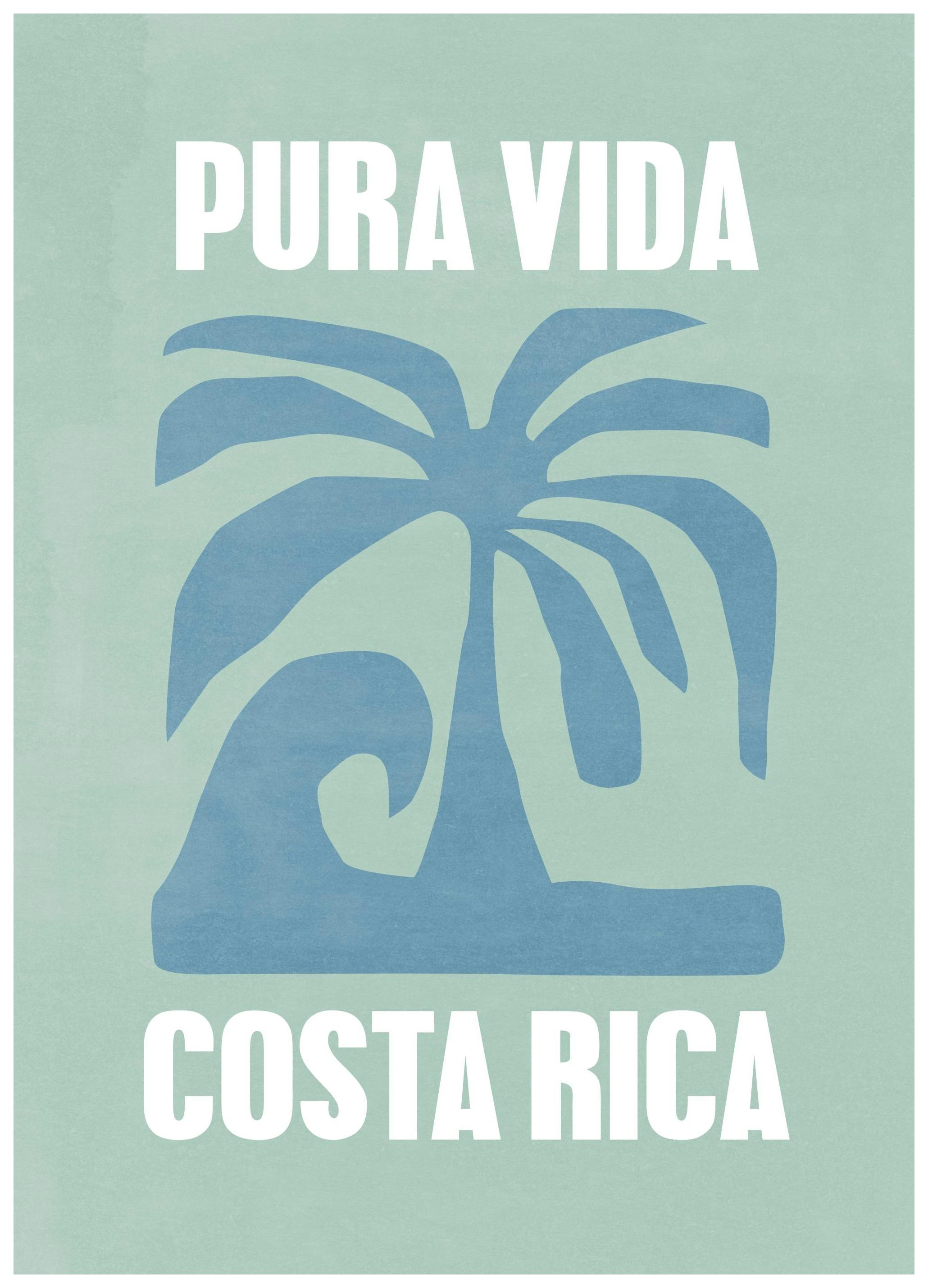 Graphic Costa Rica Plakat (50x70 cm)- Grafiki