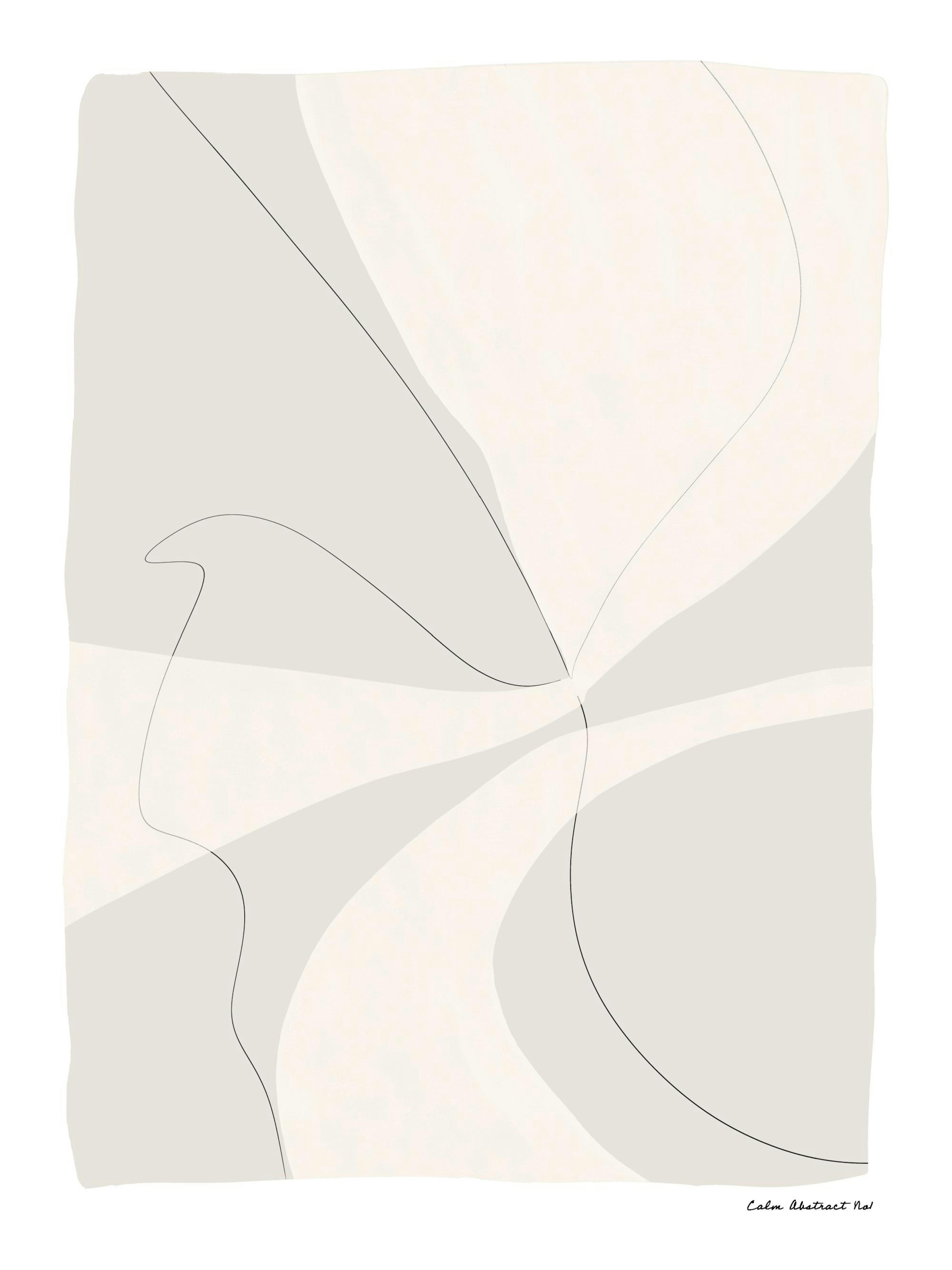Calm Abstract No1 Affiche 0
