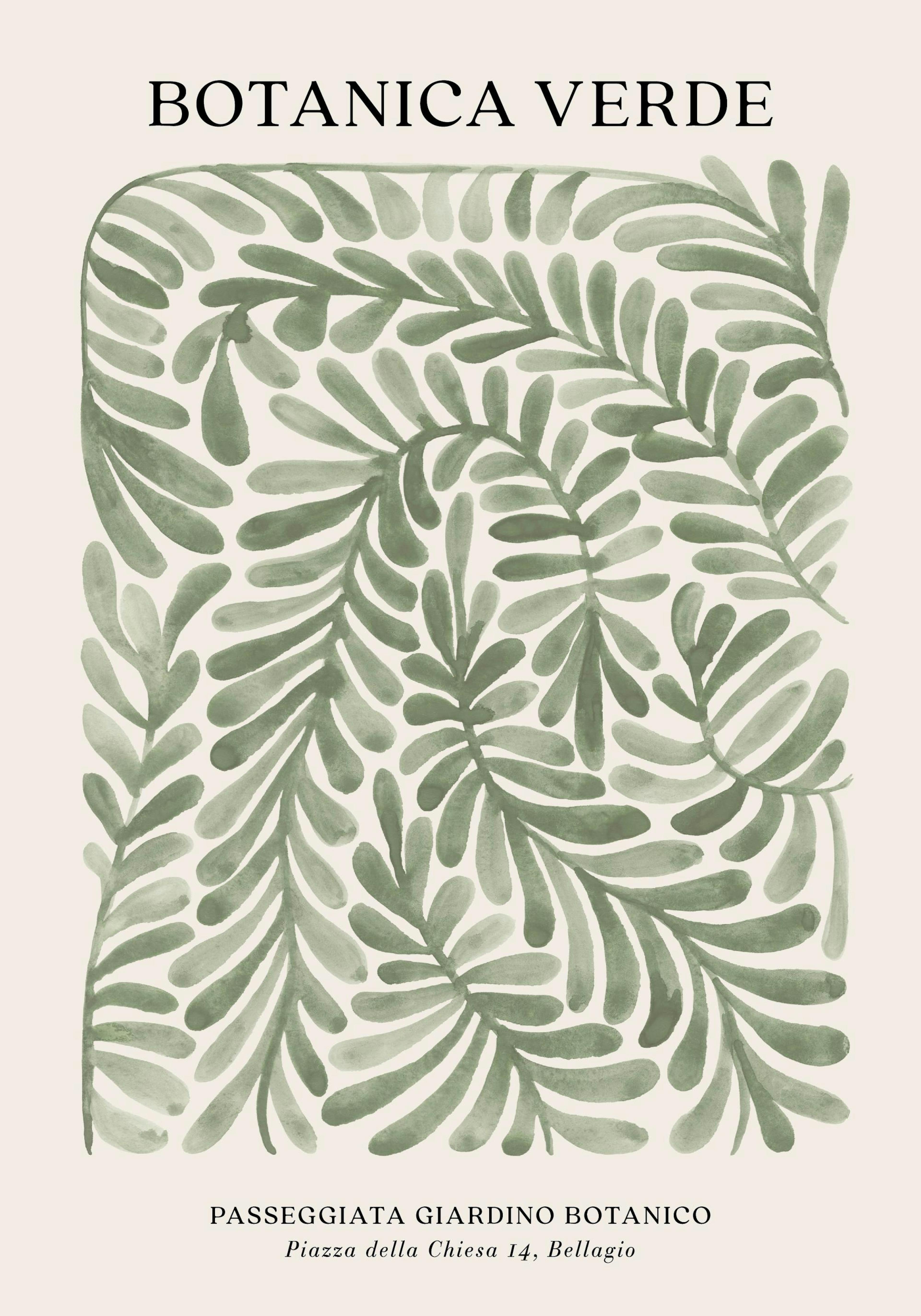 Botanica Verde Print