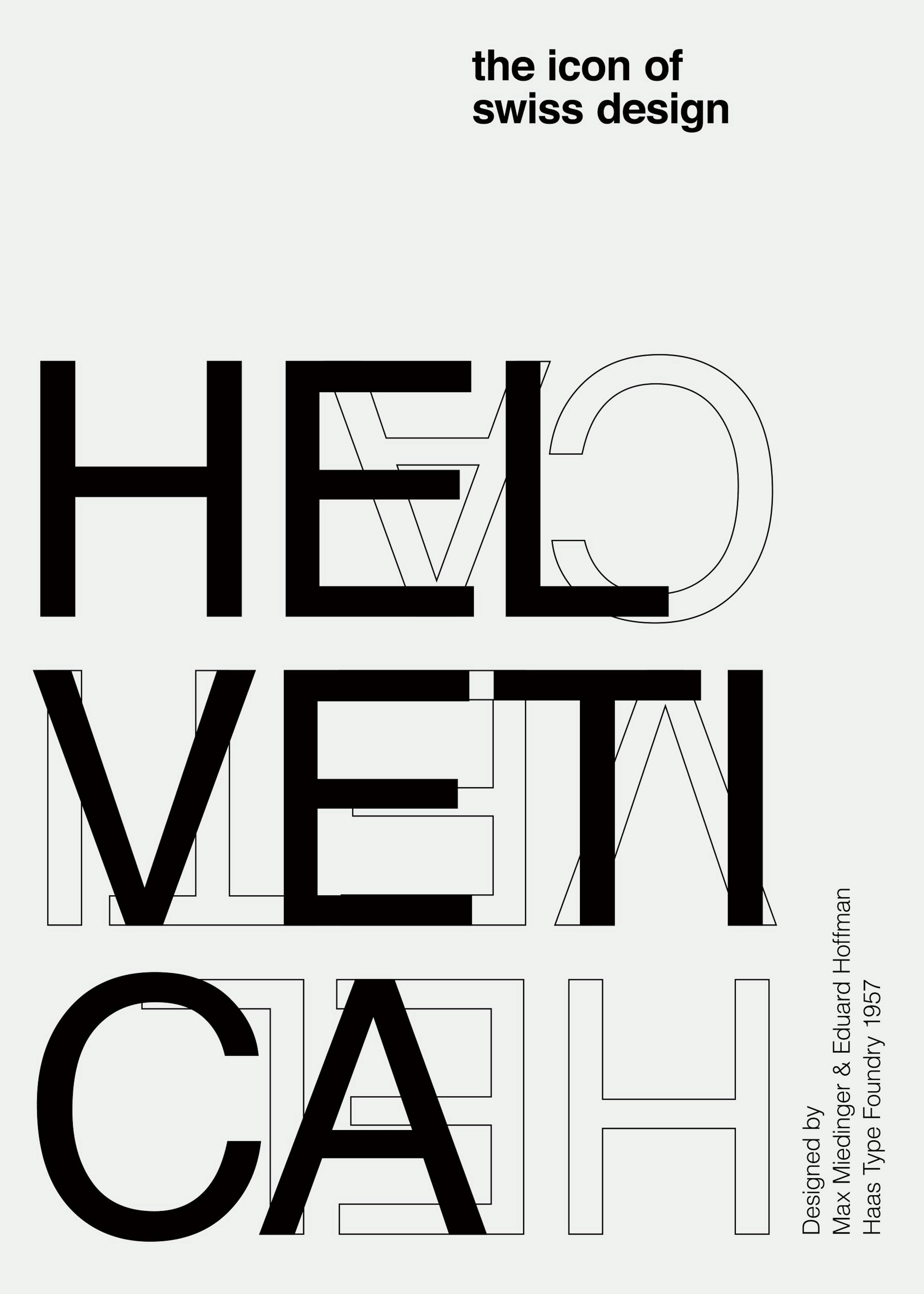 Helvetica the Icon Poster 0