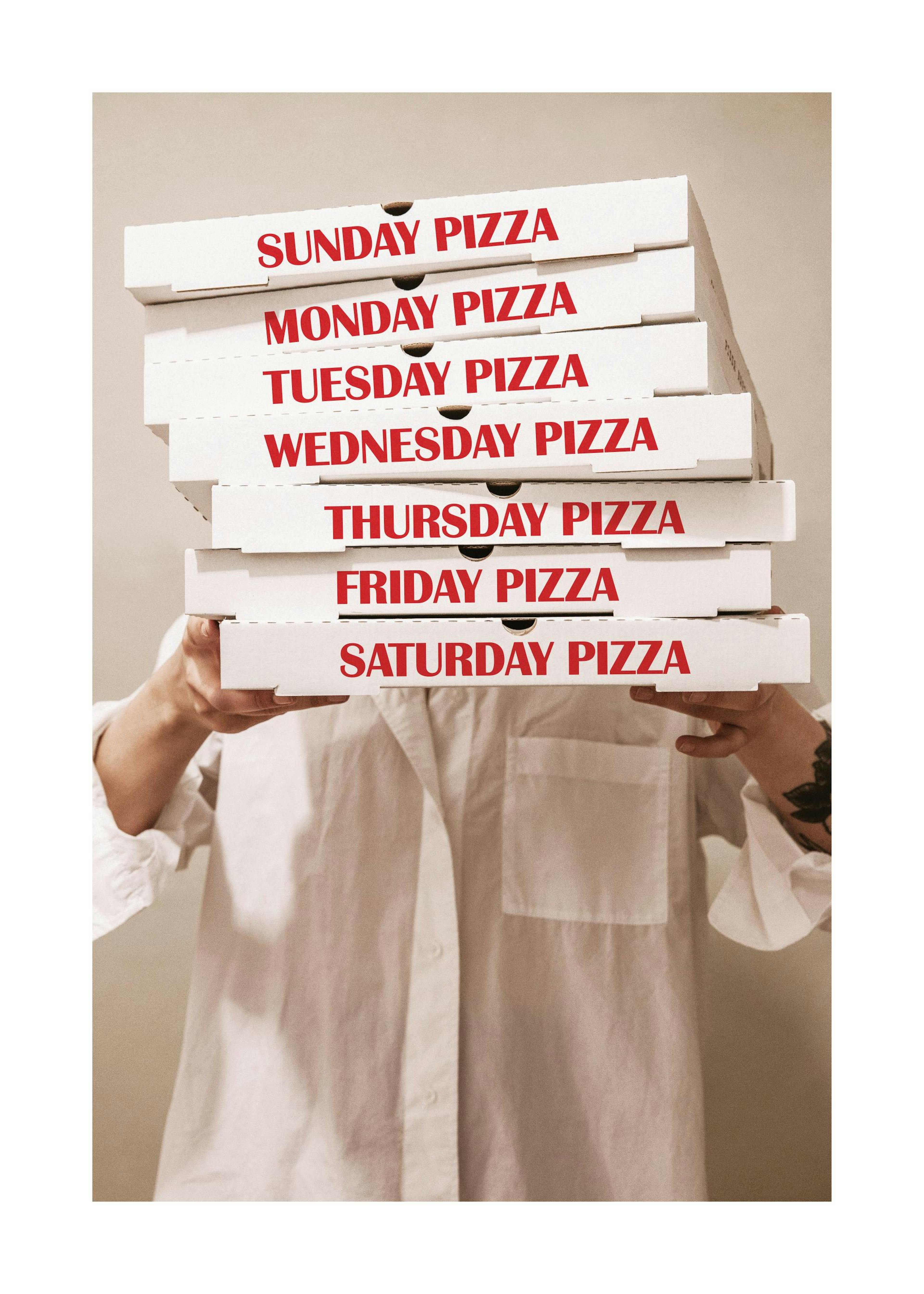 Pizza All Week Plakat 0
