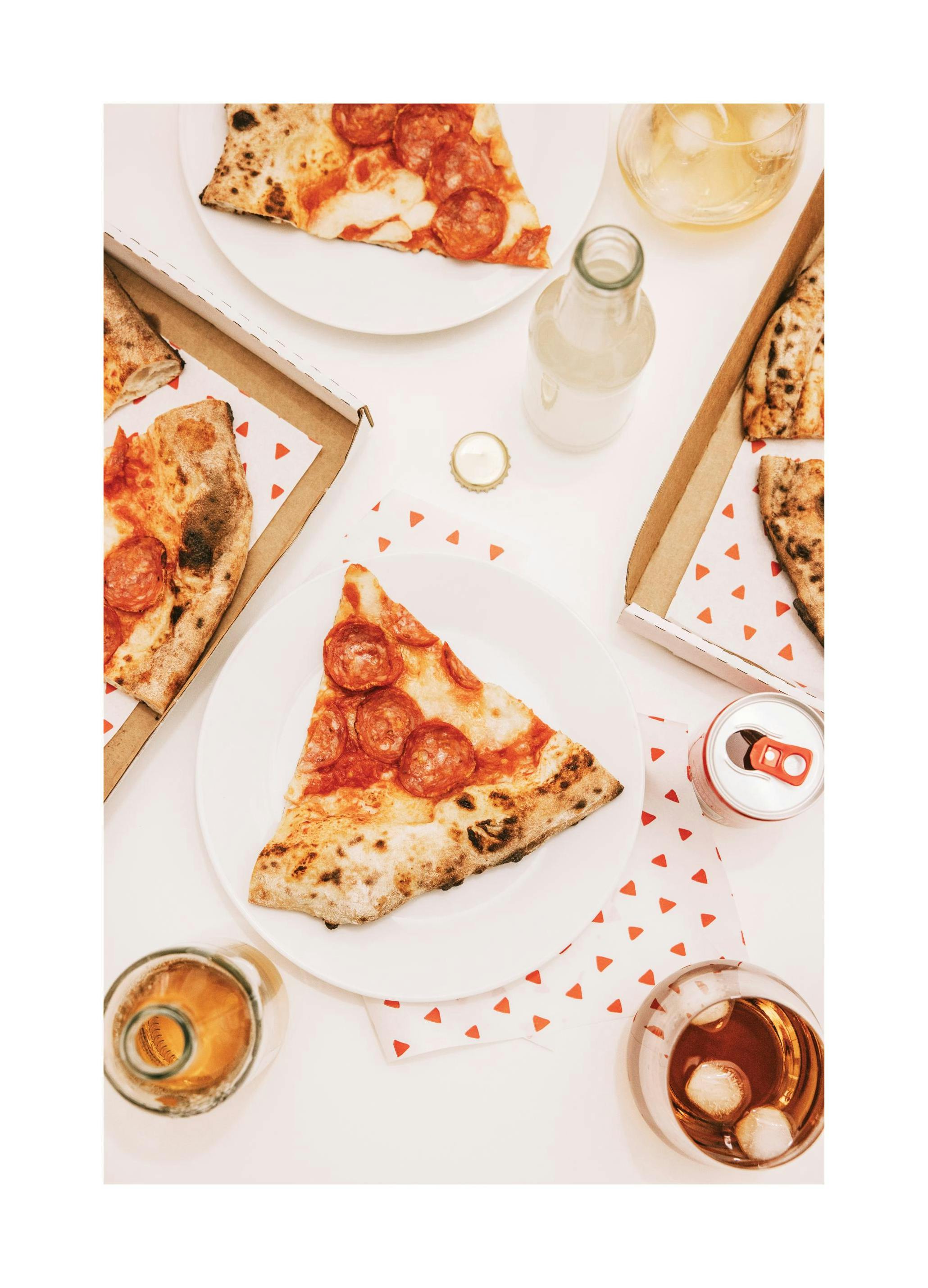 Pizza Slices Print (30x40 cm)