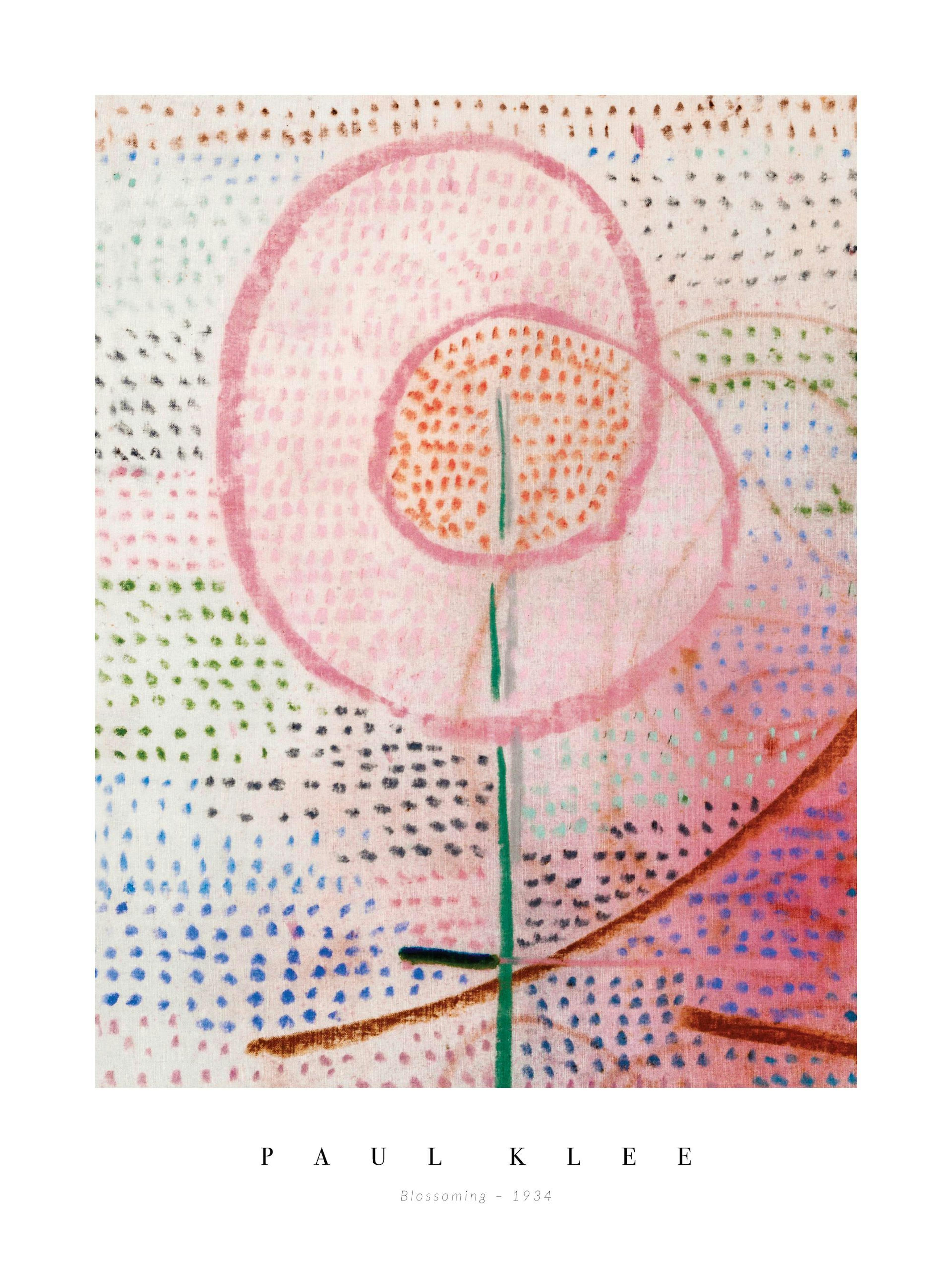 Paul Klee - Blossoming Poster