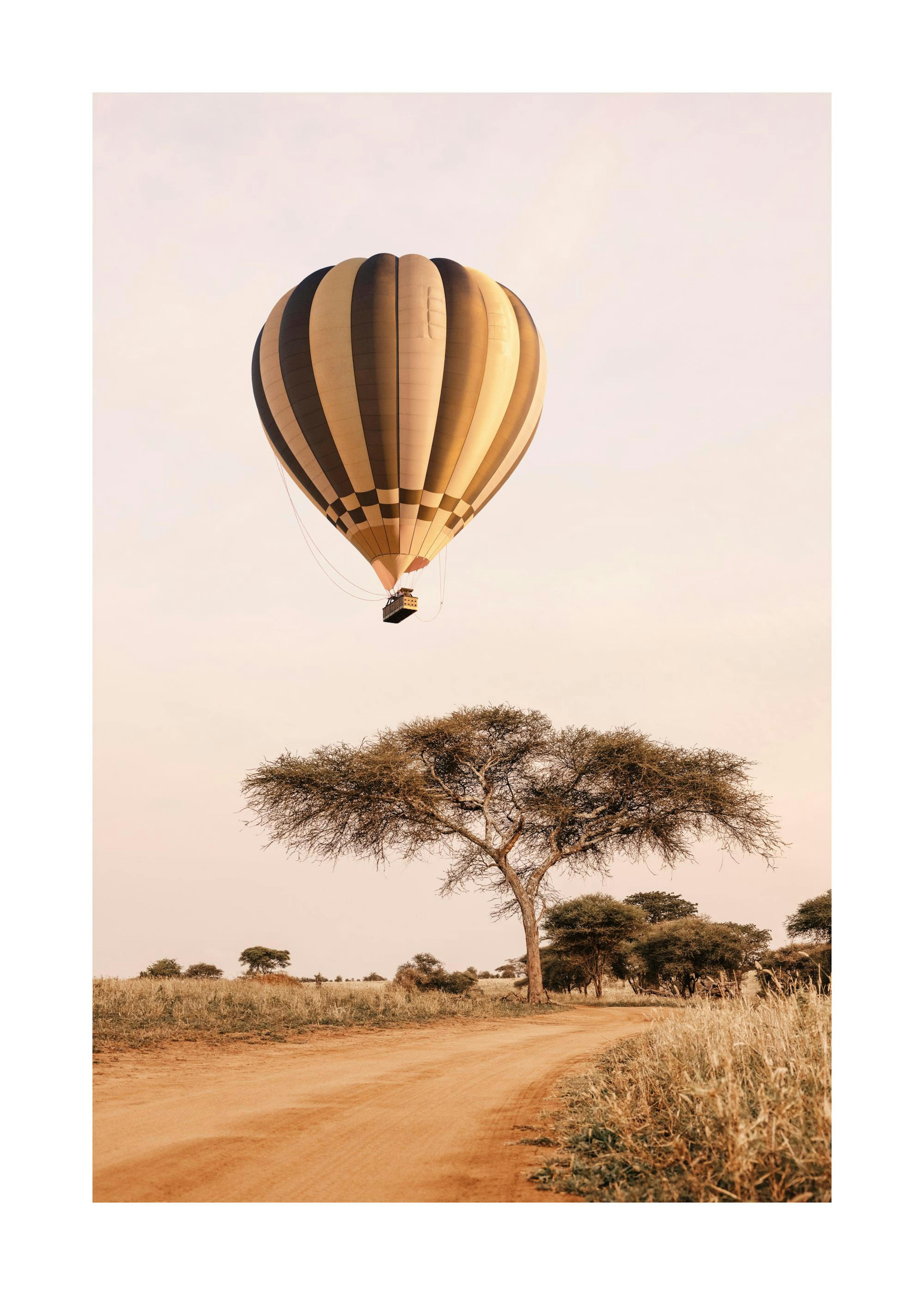 Balloon in Sunrise Print 0