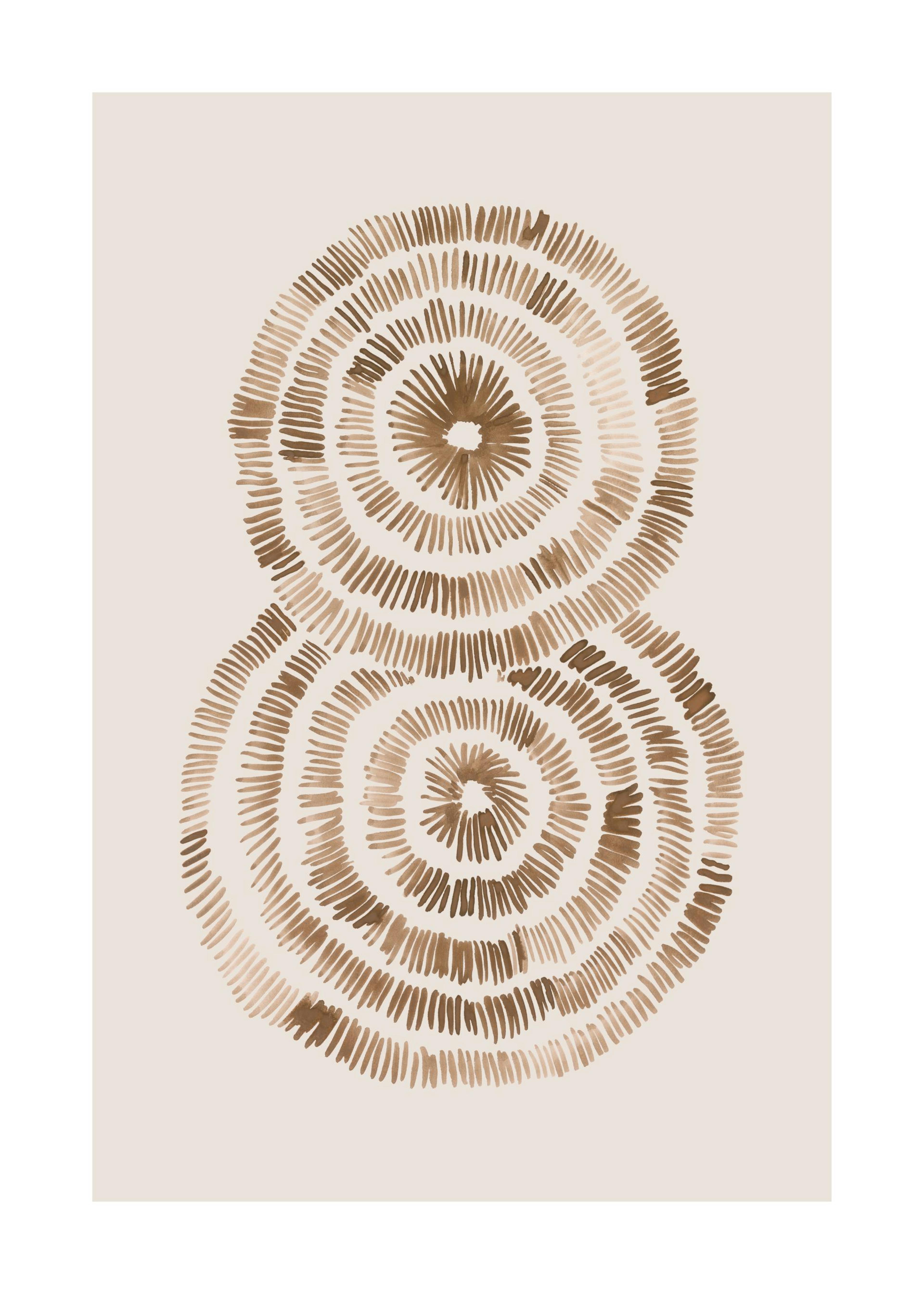 Pom Pom Shapes Print 0
