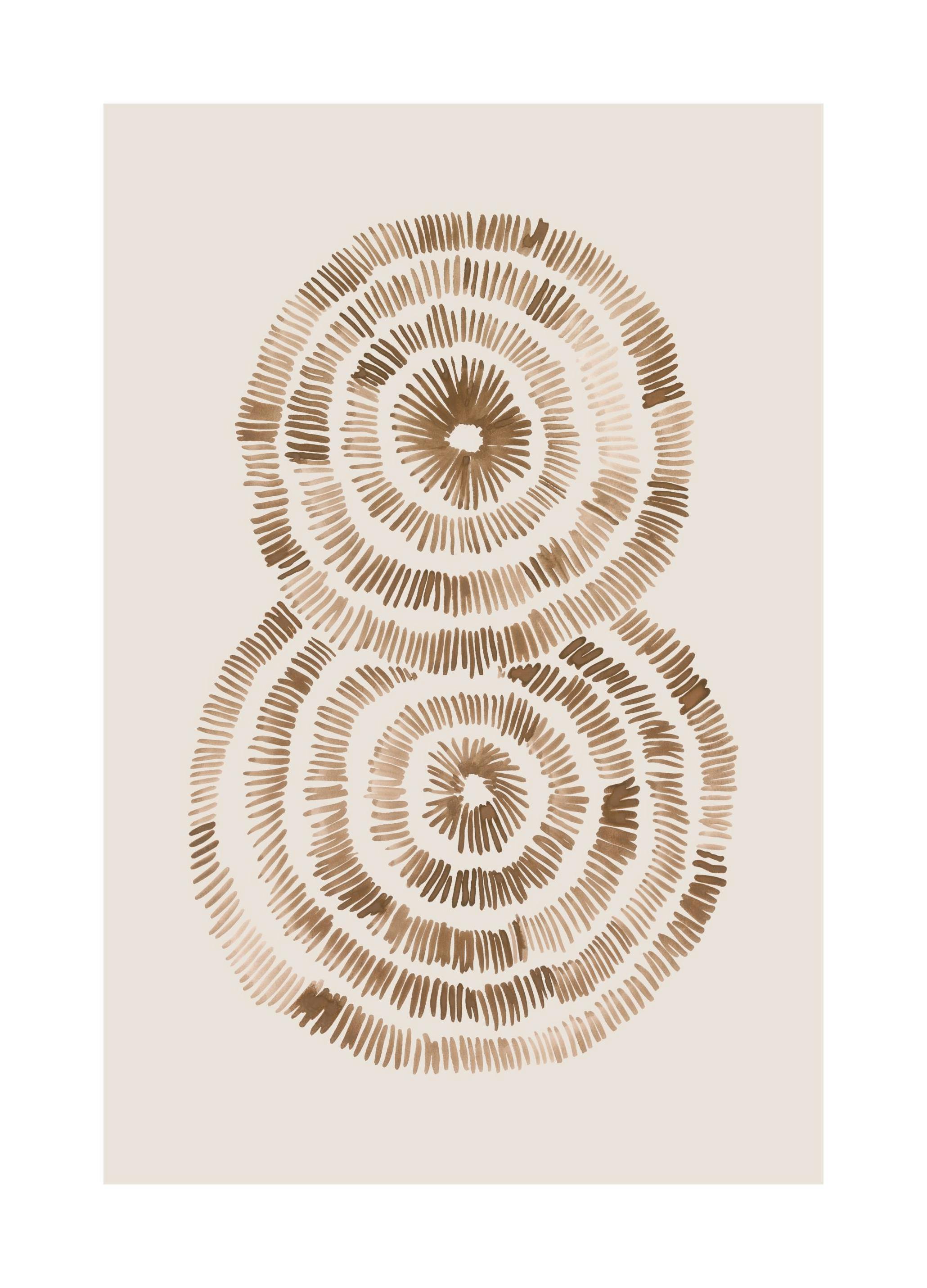 Pom Pom Shapes Poster (21x30 cm) - Studio Savanna
