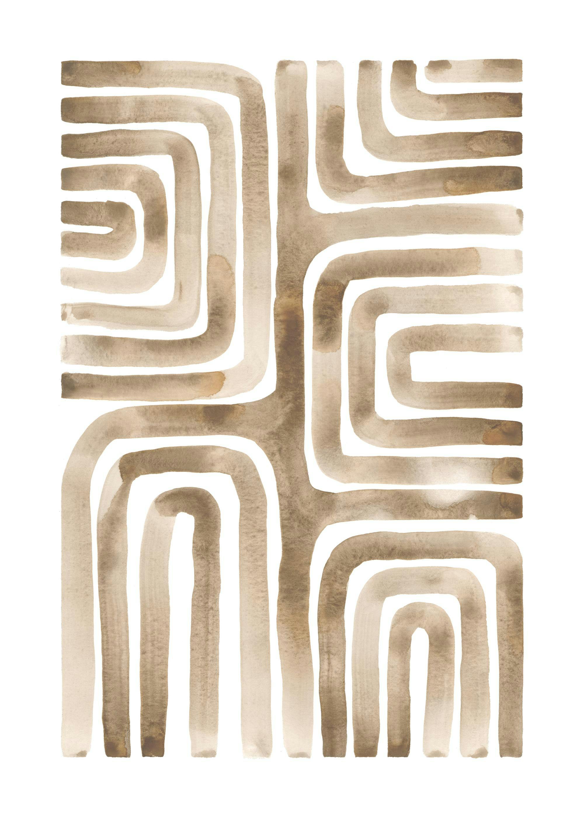 Earthy Pattern No2 Print 0